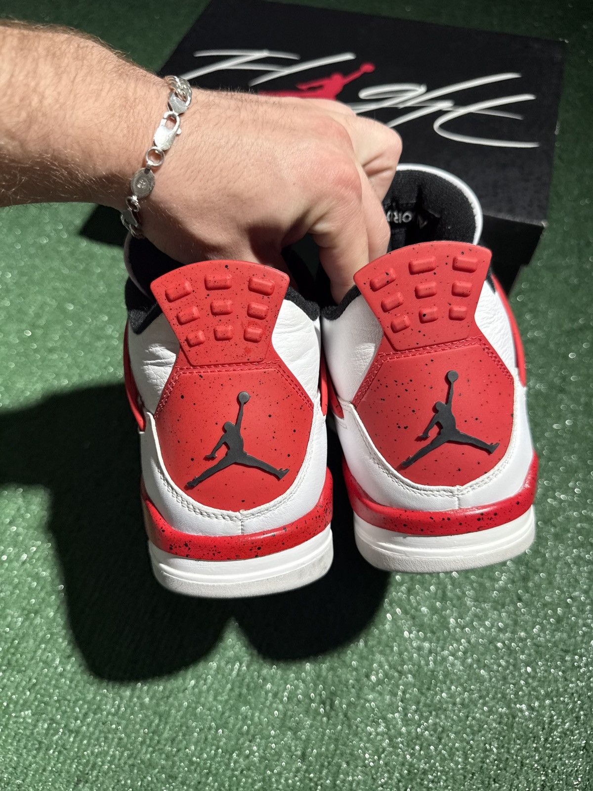 Jordan Brand Jordan 4 red cement size 11 Size US 11 / EU 44 - 3 Thumbnail