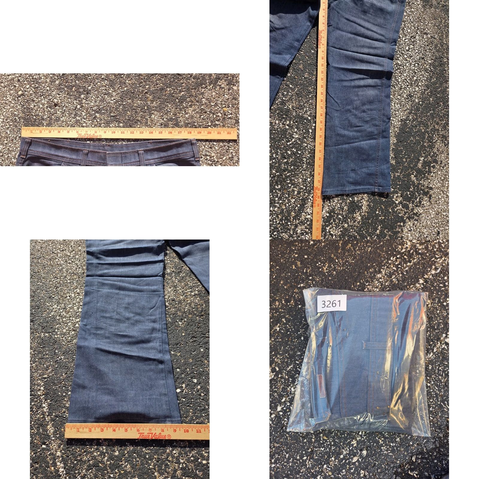 Vintage VINTAGE Sport-Abouts Jeans Bootcut 36x29 Blue Denim Mens 70s 80s USA Size US 36 / EU 52 - 8 Thumbnail