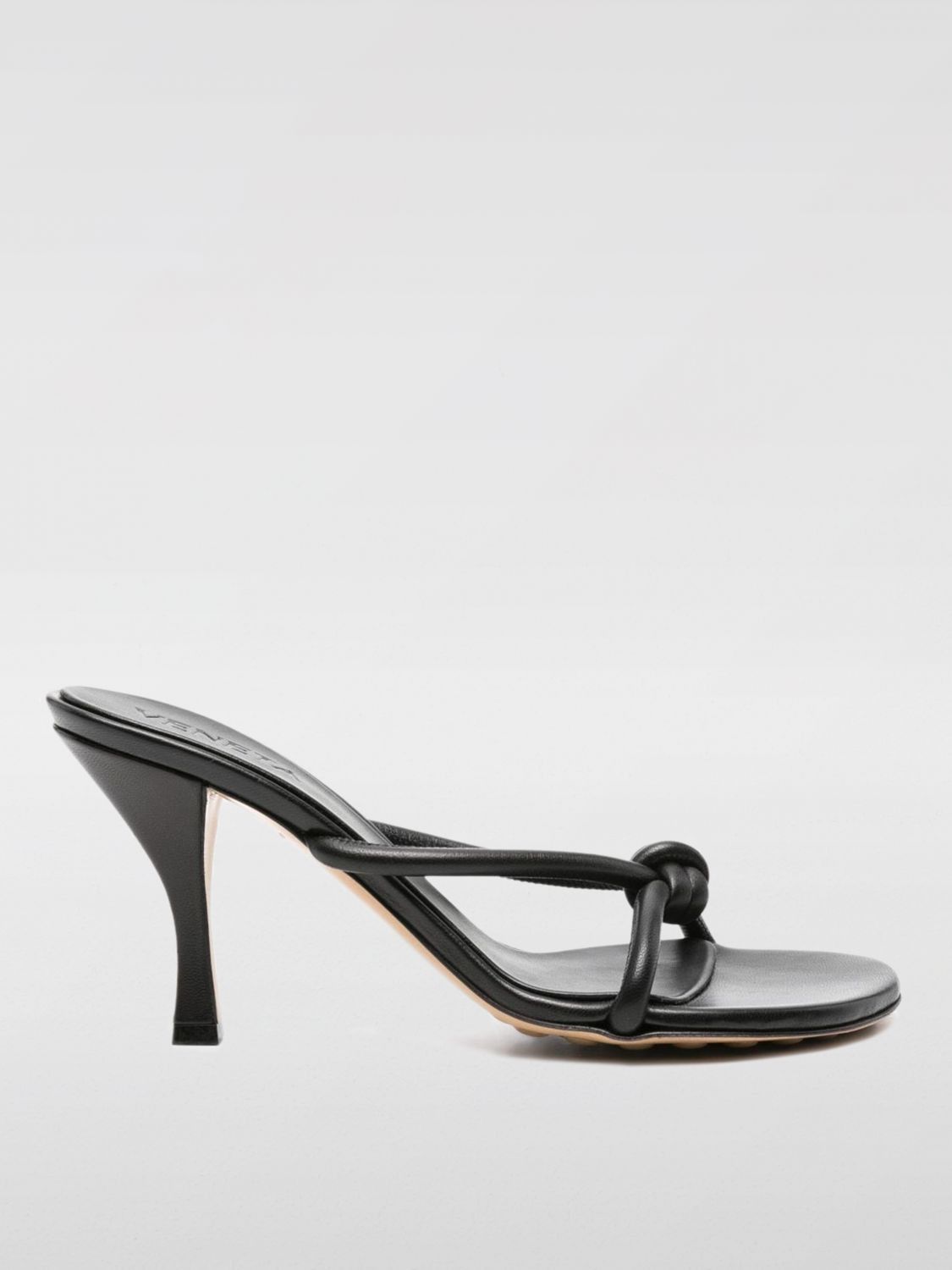 image of Bottega Veneta Heel Shoesed Sandals Woman Black, Women's (Size 7)