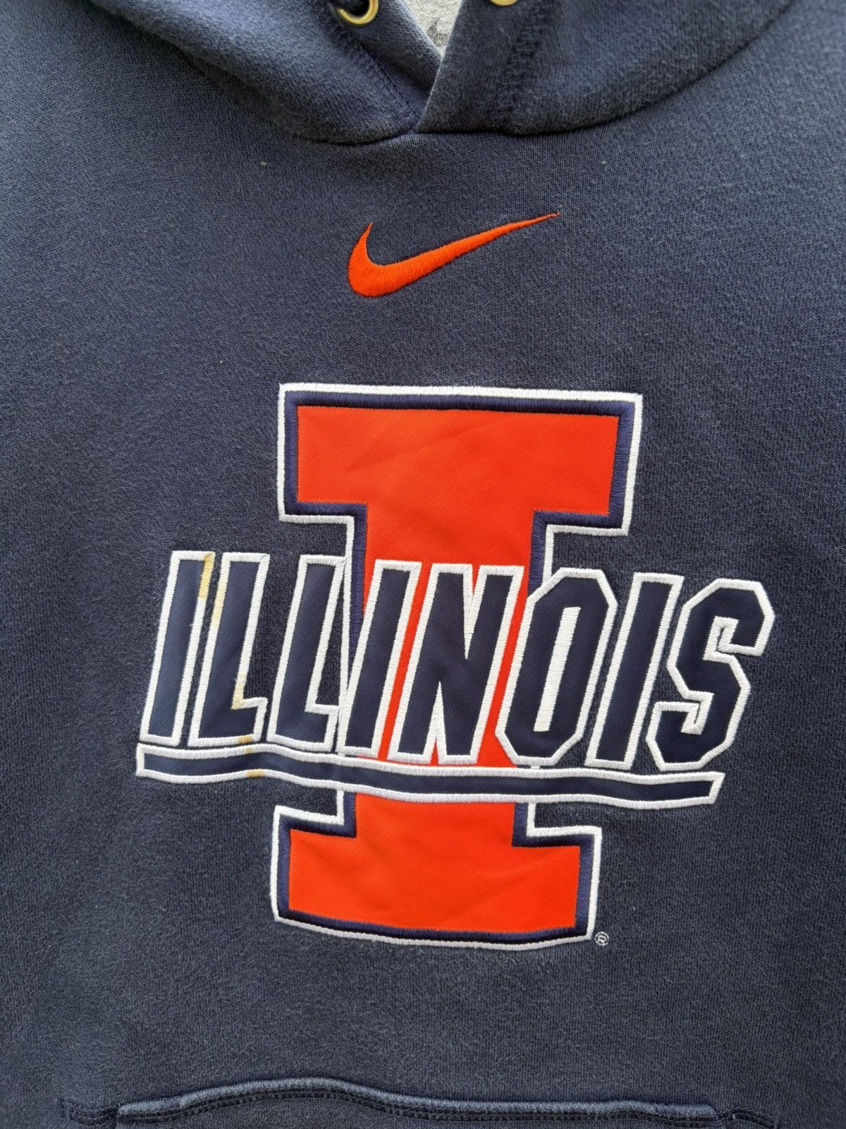 Nike Nike Illinois Fighting Illini Hoodie — Embroidered Graphic Size US M / EU 48-50 / 2 - 2 Thumbnail