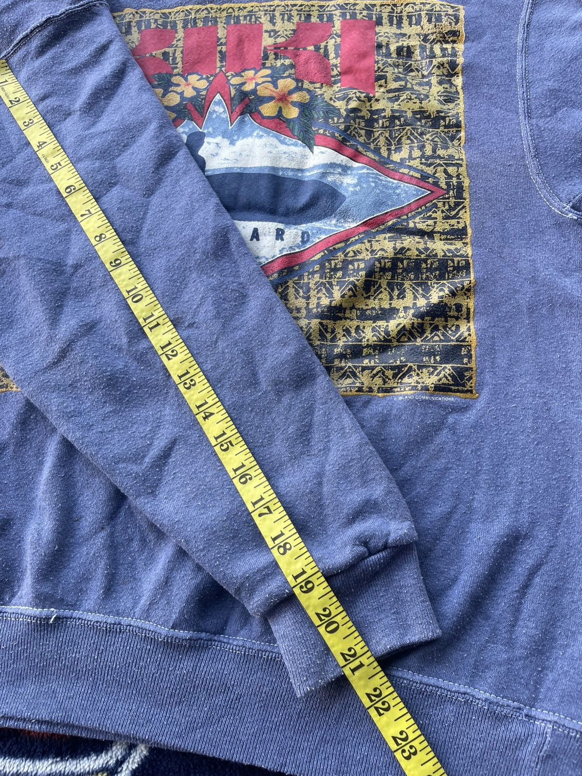 Sun Surf Vintage 90's KIKI Long Board Surf Island Communications Size US L / EU 52-54 / 3 - 10 Thumbnail