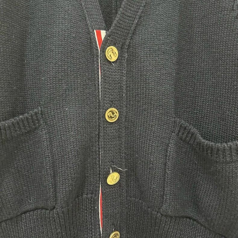 Thom Browne Thom Browne Button-up sweater on the back Size US S / EU 44-46 / 1 - 4 Thumbnail