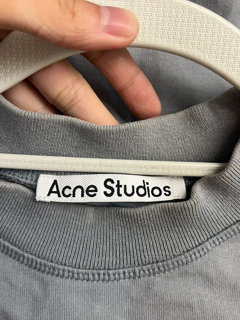 Acne Studios Acne Studios FW22 Solid Color Letter Short Sleeve Round Ne Size US XS / EU 42 / 0 - 3 Thumbnail