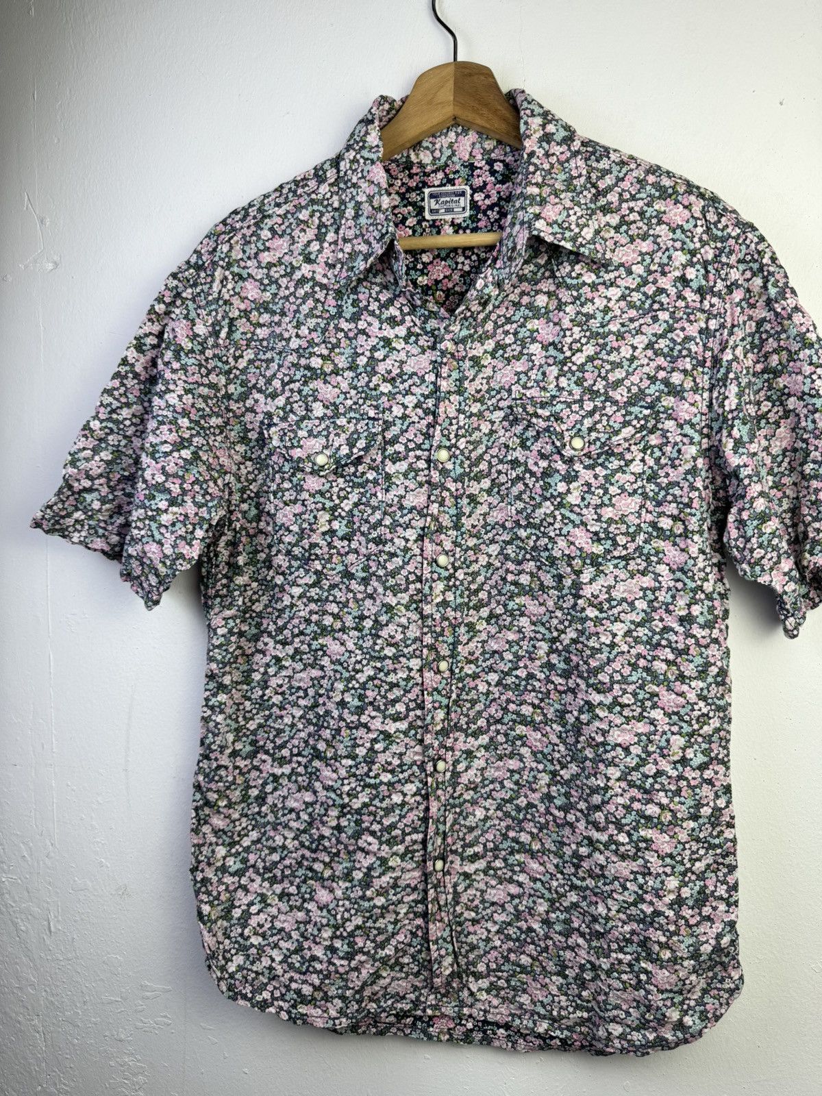Kapital Kapital floral button-down short-sleeve shirt Size US M / EU 48-50 / 2 - 3 Thumbnail