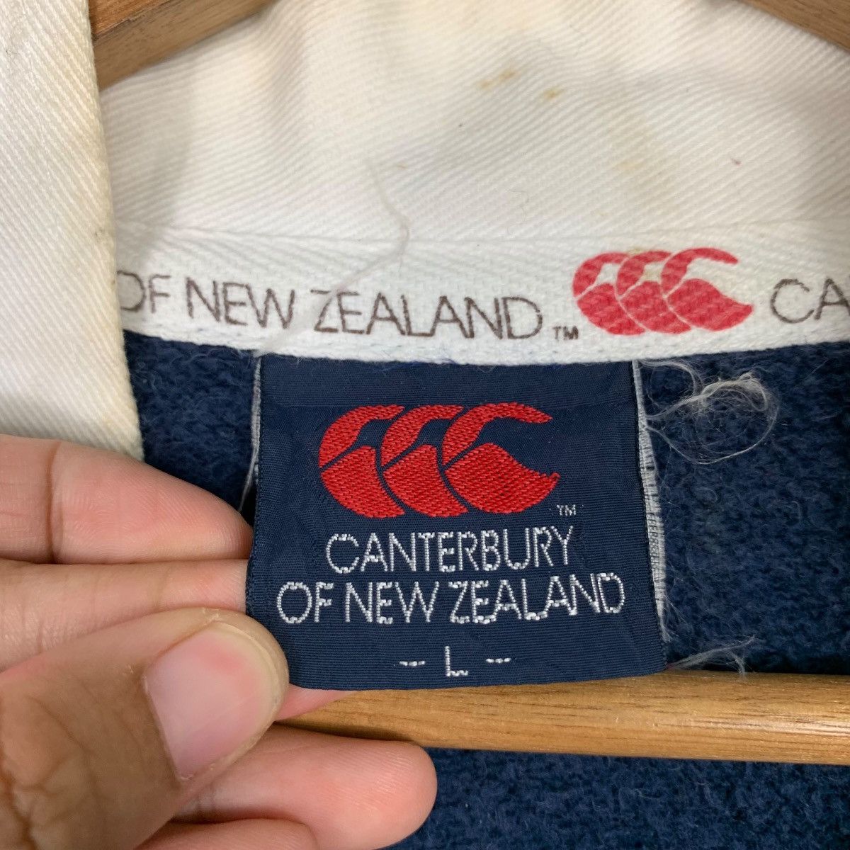Canterbury of New Zealand CANTERBURY Embroidery Big Logo Colorblock Sweater #1742-C77 Size US L / EU 52-54 / 3 - 12 Thumbnail