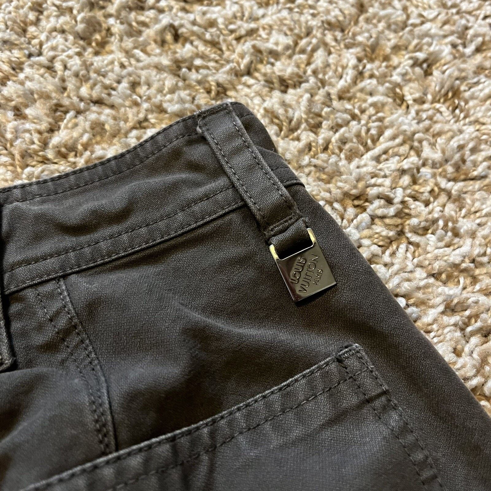 Louis Vuitton RARE Louis Vuitton Double Knee Carpenter Cargo Brown Pants Size US 30 / EU 46 - 9 Thumbnail