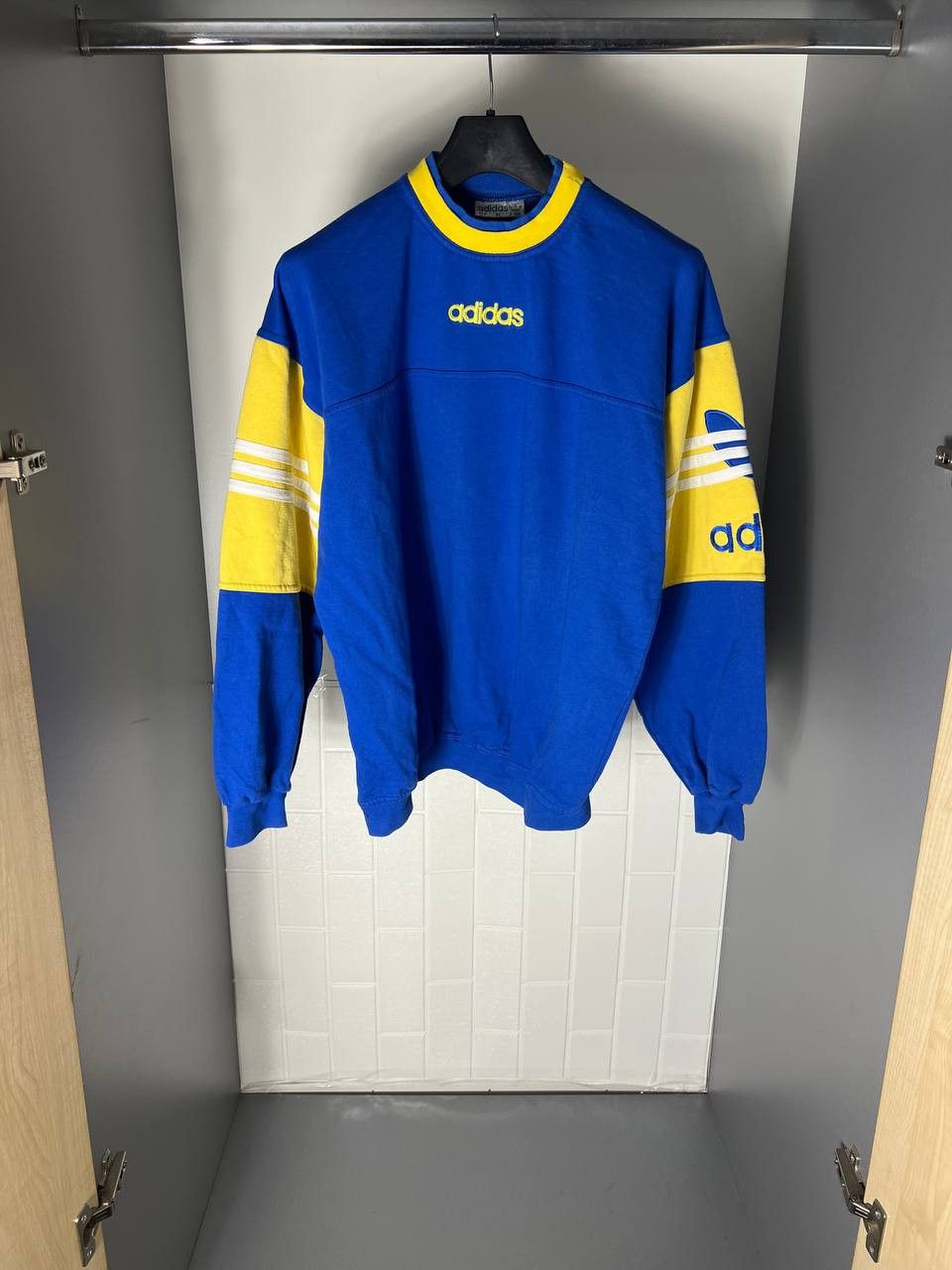 Vintage VERY RARE ADIDAS ORIGINAL EQUIPMENT RETRO SWEATSHIRT Y2K 90s Size US XL / EU 56 / 4 - 1 Thumbnail