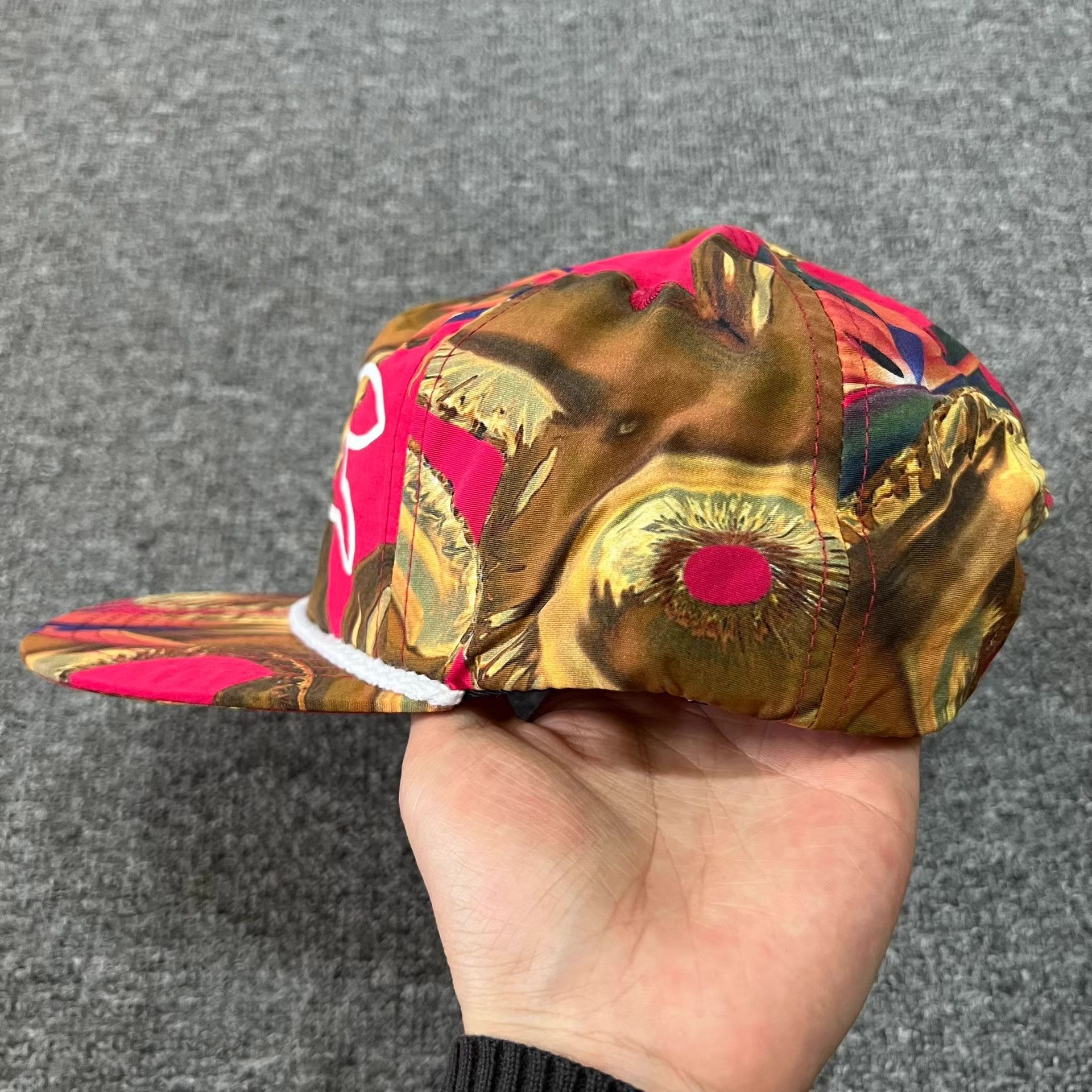 Billionaire Boys Club BBC ICECREAM Flying Dog Flat Brim Baseball Cap Q7 Size ONE SIZE - 3 Thumbnail