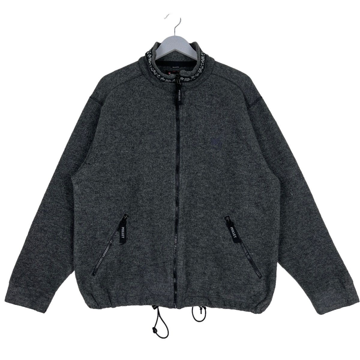 Vintage 🔥 1999 MILLET WOOL ZIPPER JACKET Size US M / EU 48-50 / 2 - 1 Thumbnail