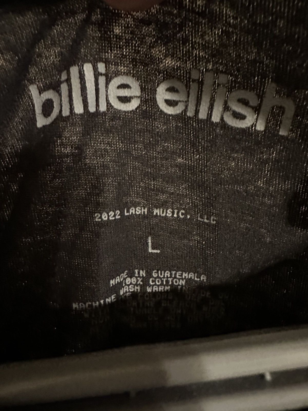 Billie Eilish Billie Eilish Happier than Ever album tour tshirt L Size L / US 10 / IT 46 - 3 Thumbnail