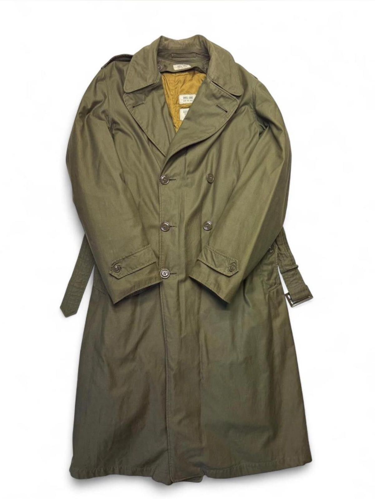 Other 1960s US Army green trench coat, wool liner and belt S/M Size US S / EU 44-46 / 1 - 1 Thumbnail