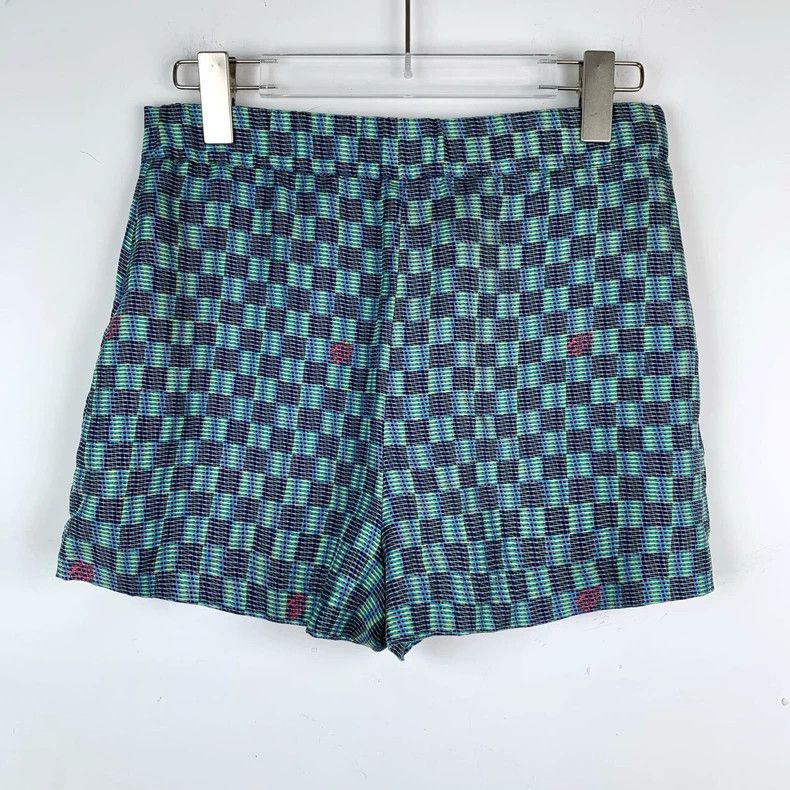 Louis Vuitton Logo twill checkerboard color-block mulberry