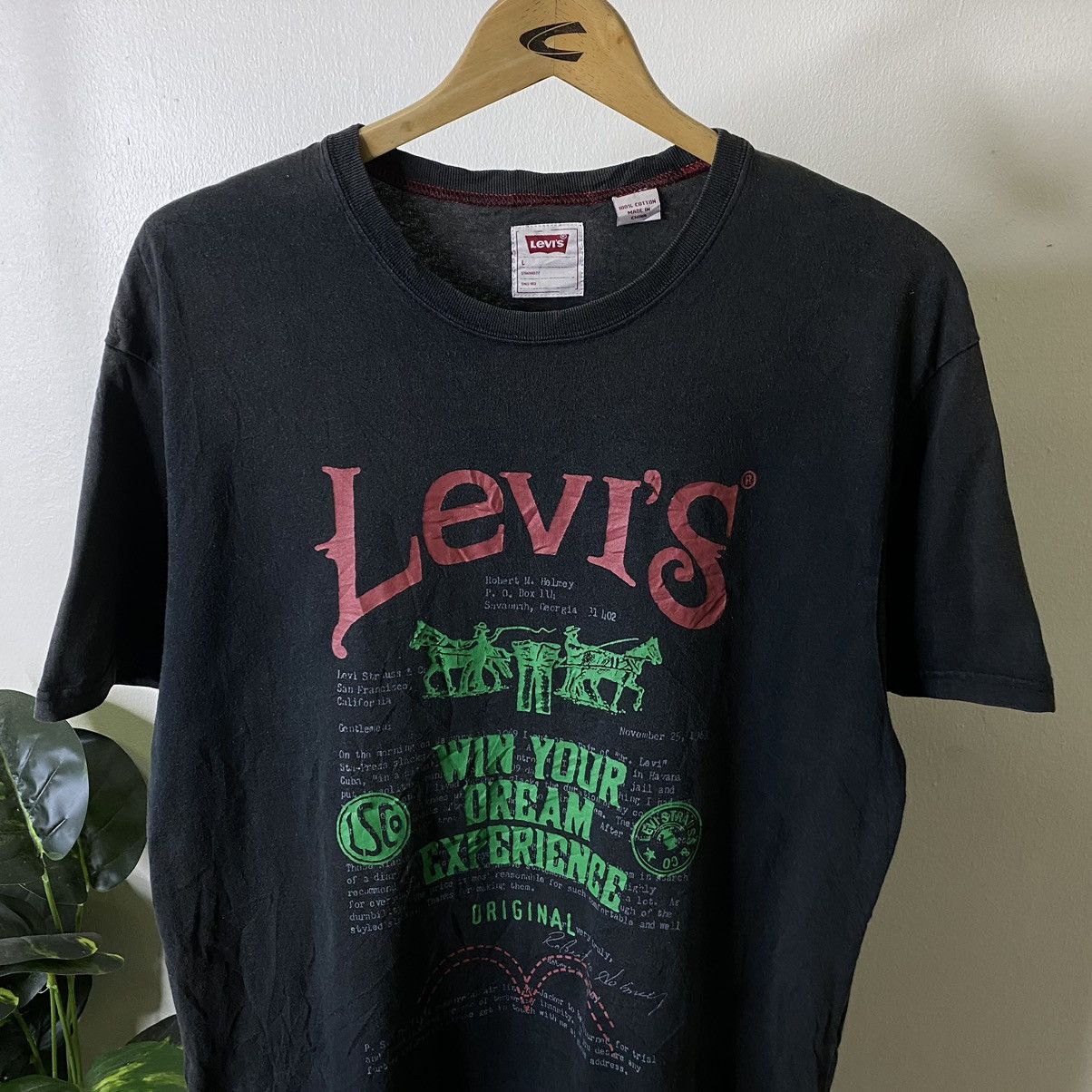 Levi's Y2K Levis Tee Size US L / EU 52-54 / 3 - 2 Thumbnail