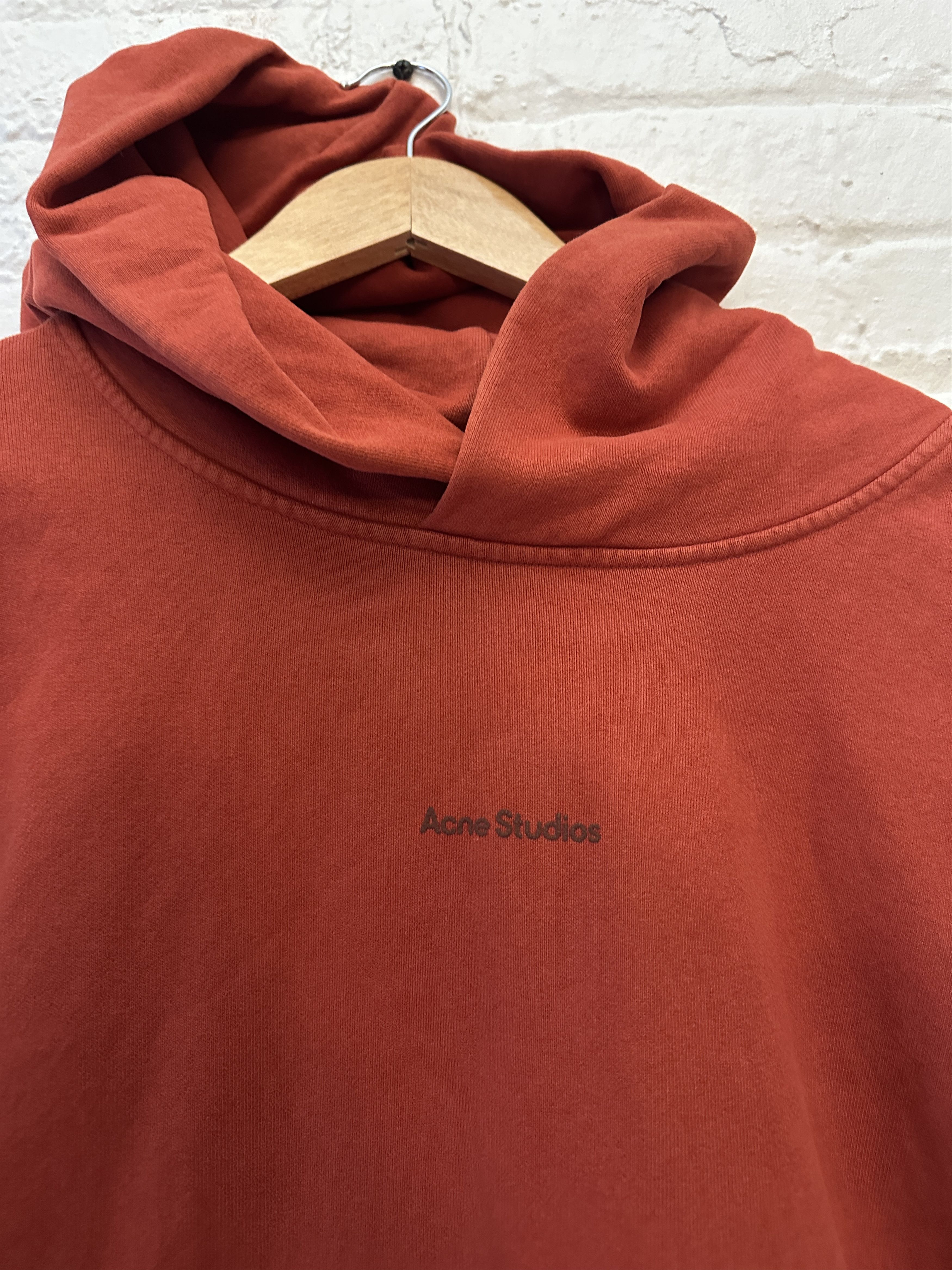 Acne Studios Acne Studios Oversized Logo Hoodie Size US L / EU 52-54 / 3 - 2 Thumbnail