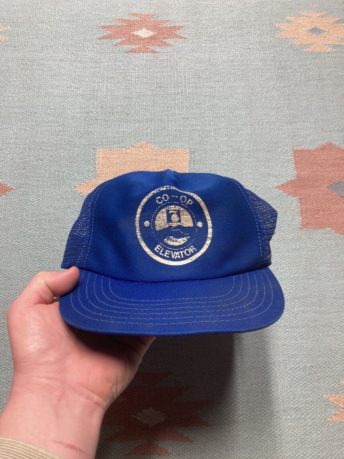 Vintage Vtg 80s trucker hat Co-Op elevator Michigan farm made in USA Size ONE SIZE - 2 Thumbnail