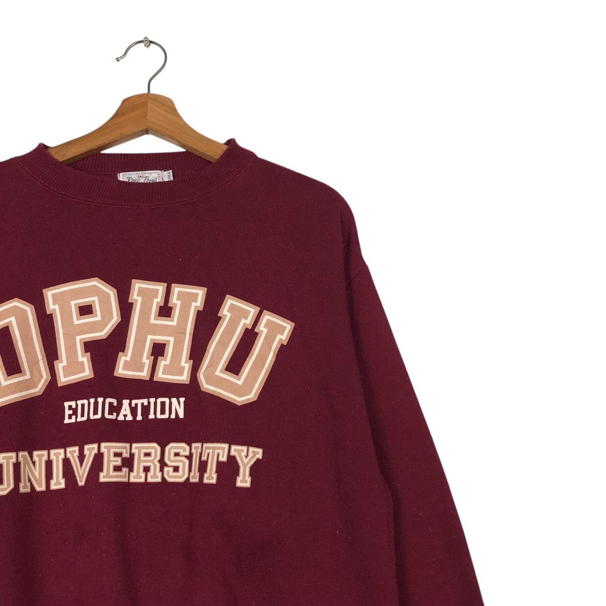 Japanese Brand DPHU University Collegiate Sweatshirt Prep Boys Campus Size US L / EU 52-54 / 3 - 7 Thumbnail