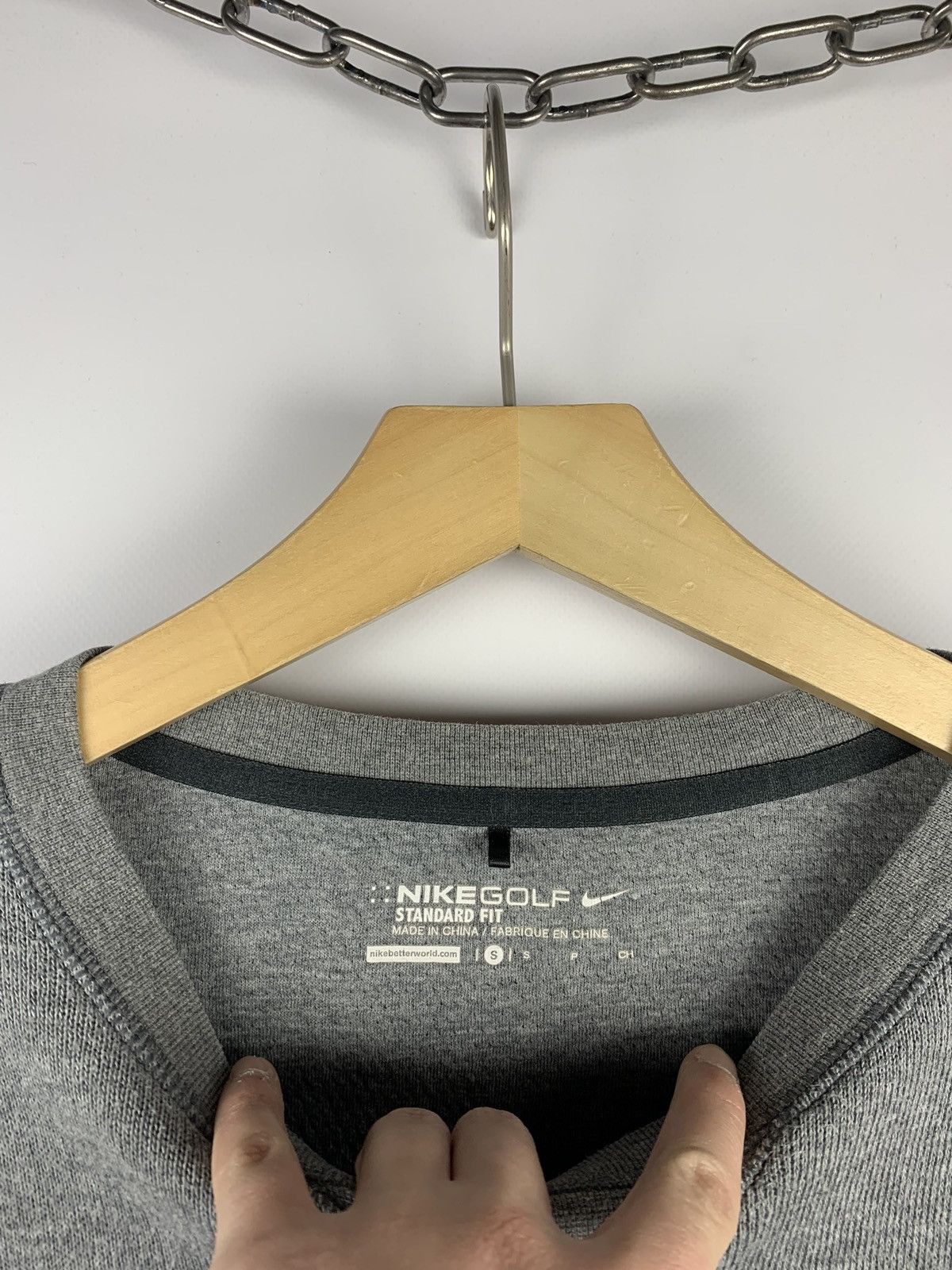 Nike Vintage Nike Golf Standart Fit Swoosh Sweatshirt Size S Size US S / EU 44-46 / 1 - 5 Thumbnail