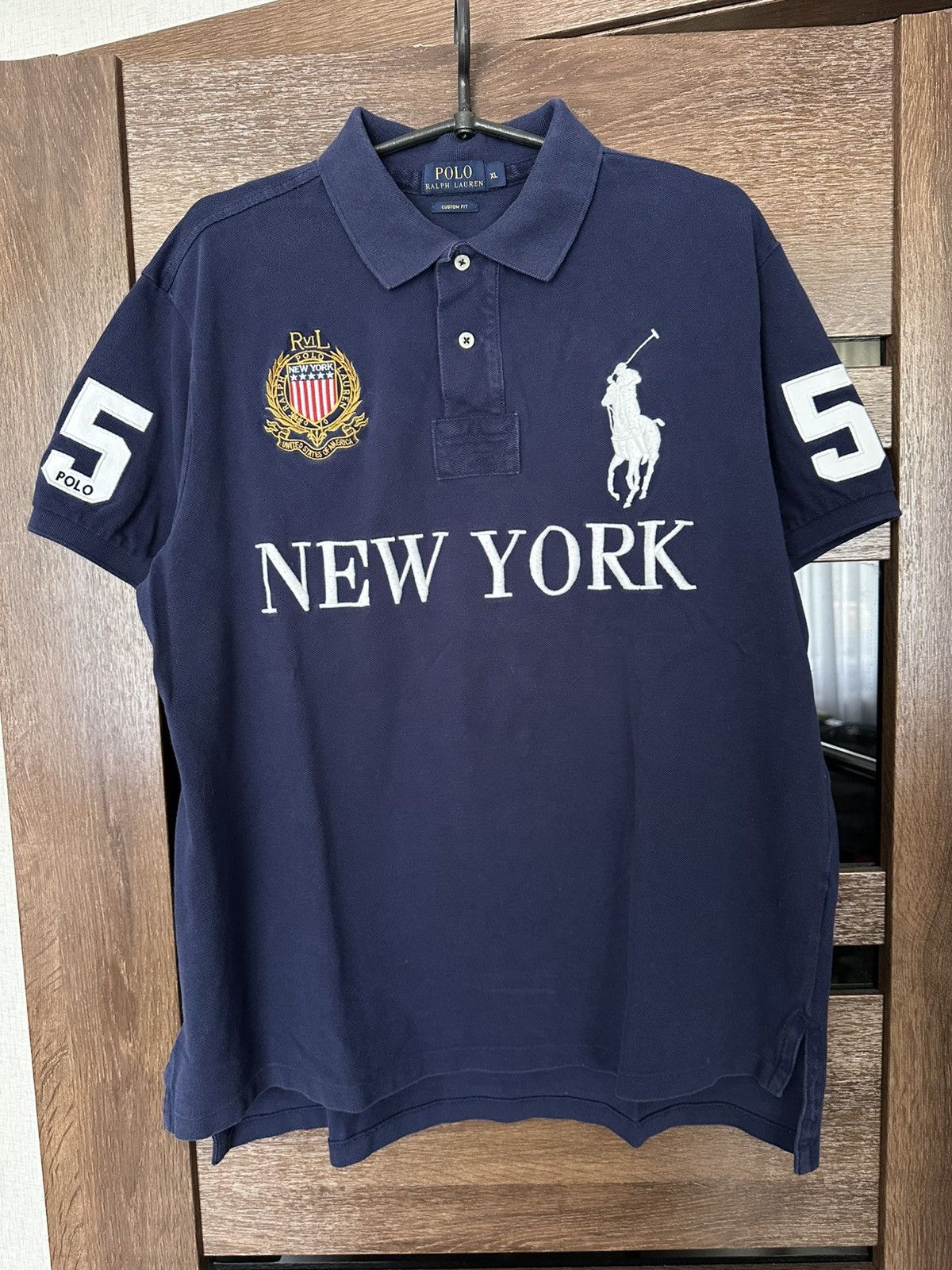 Ralph Lauren Polo Ralph Lauren RL New York T-Shirt Vintage Size US XL / EU 56 / 4 - 3 Thumbnail