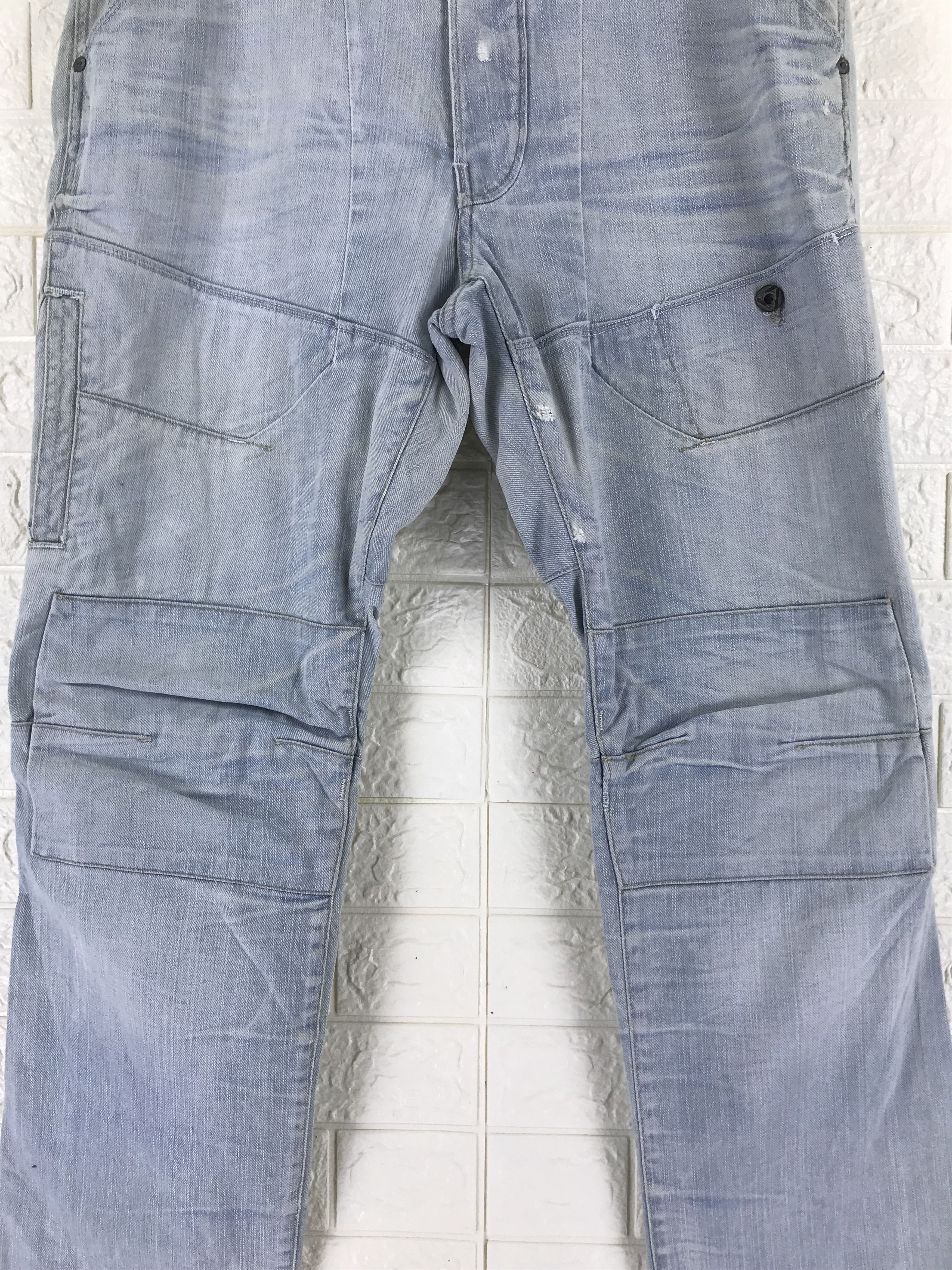 G-Star G-Star Raw Denim Tactical Jeans Size US 36 / EU 52 - 3 Thumbnail
