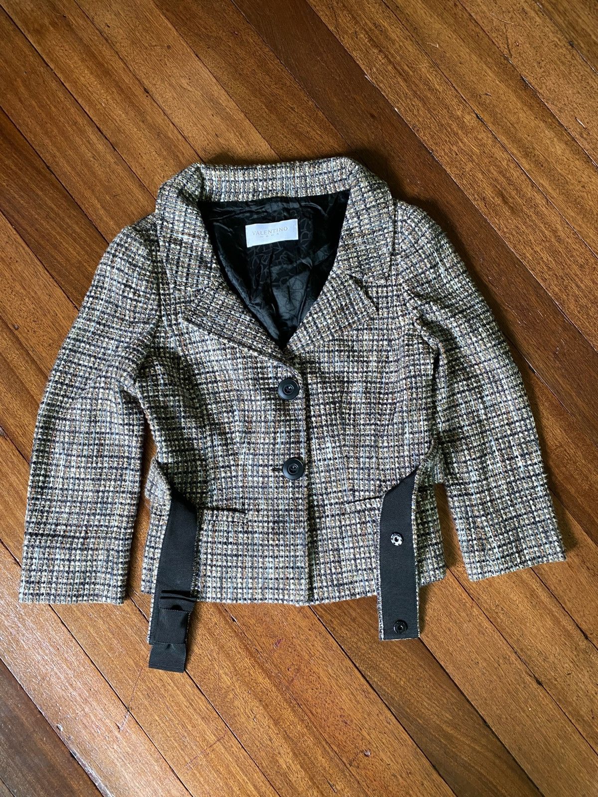 Valentino 2000s Valentino Roma Tweed Suit Set Size S / US 4 / IT 40 - 9 Thumbnail