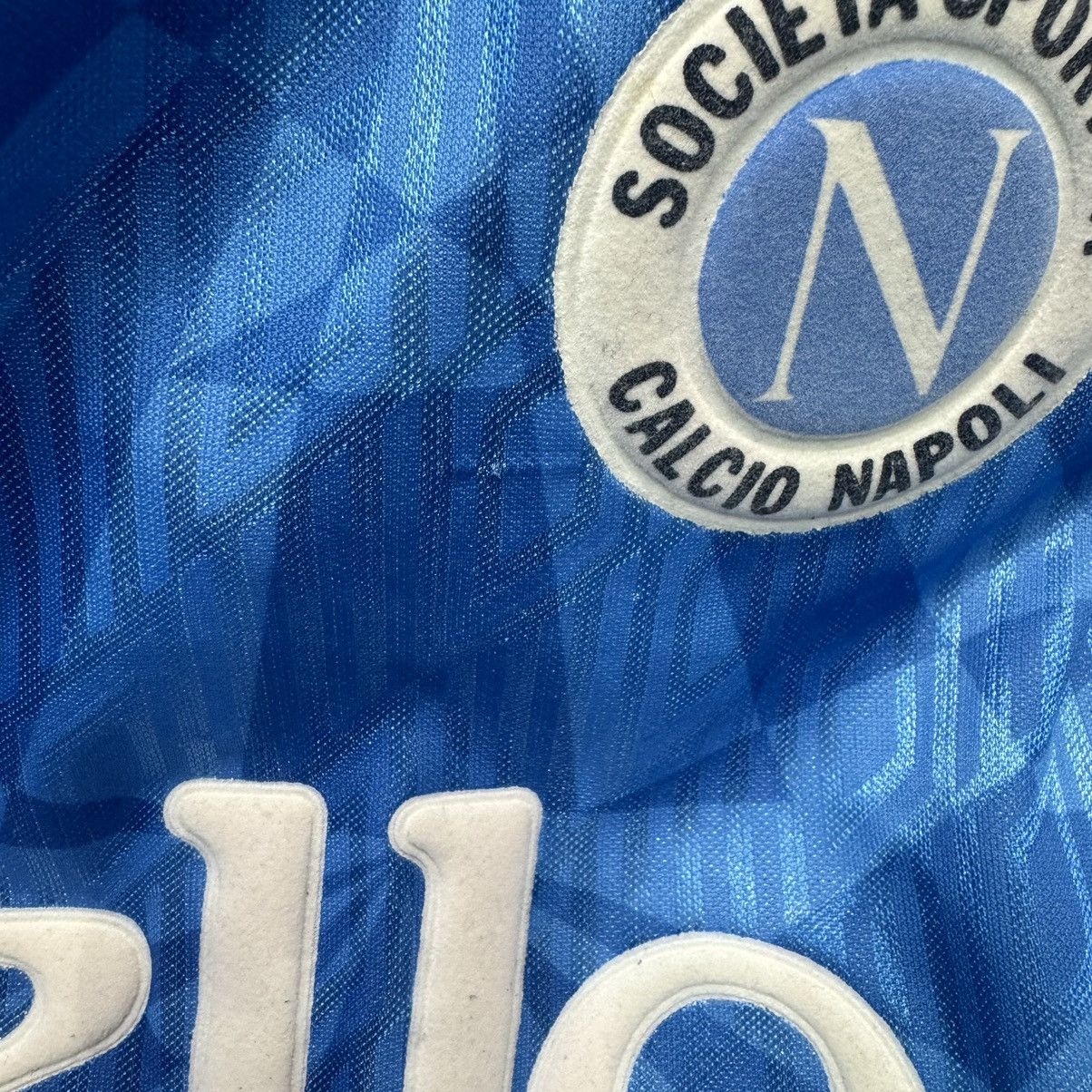 Umbro Napoli 91/93 home shirt Size US L / EU 52-54 / 3 - 5 Thumbnail