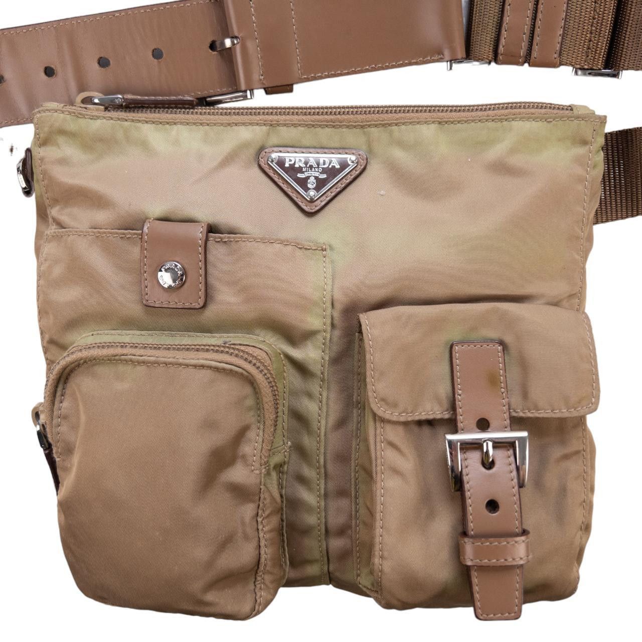 Prada Vintage Prada Multi Pocket Cross Body Bag Size ONE SIZE - 4 Thumbnail