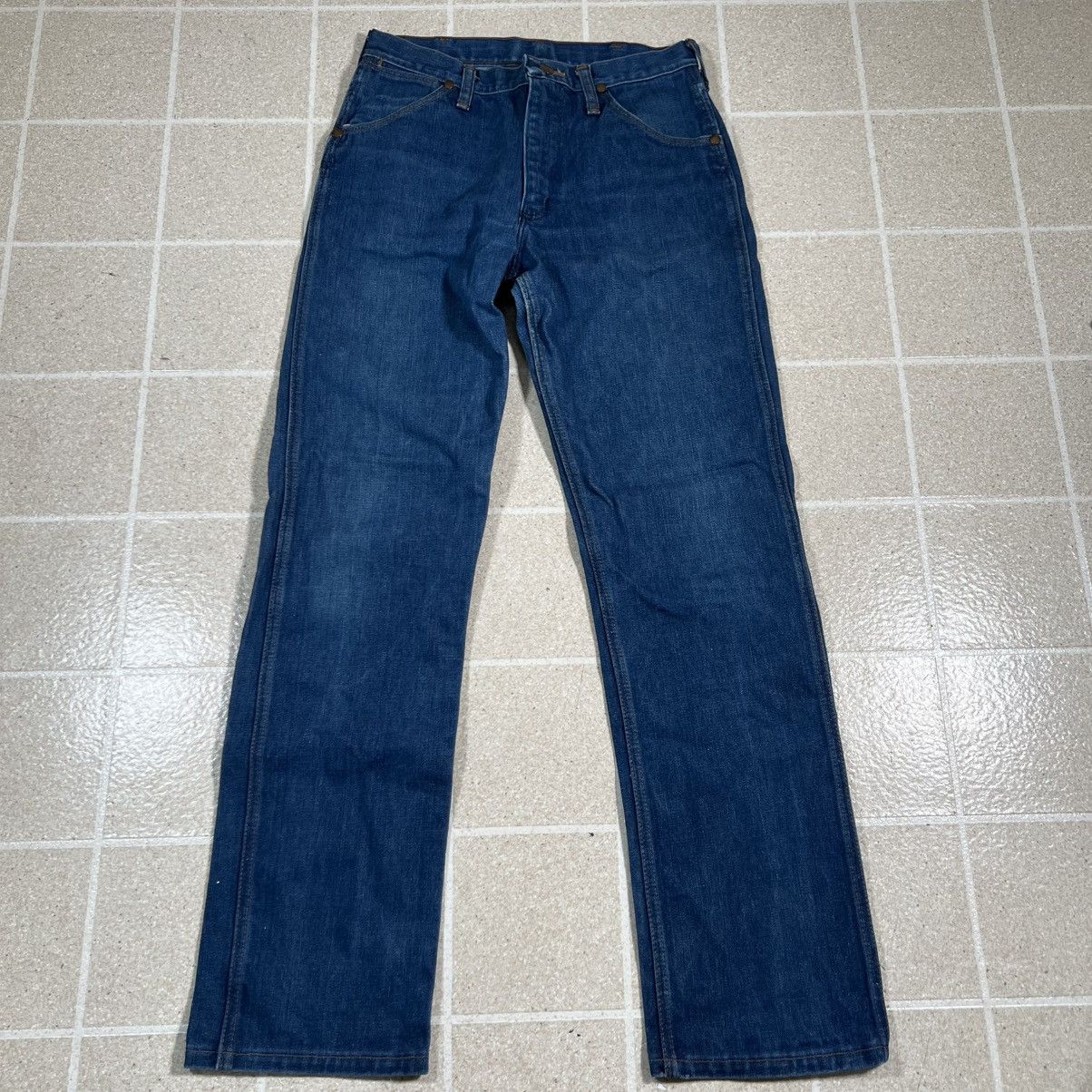 Wrangler VINTAGE Wrangler Jeans Mens 28x31 Denim Cowboy Cut Slim Fit Size US 28 / EU 44 - 4 Thumbnail