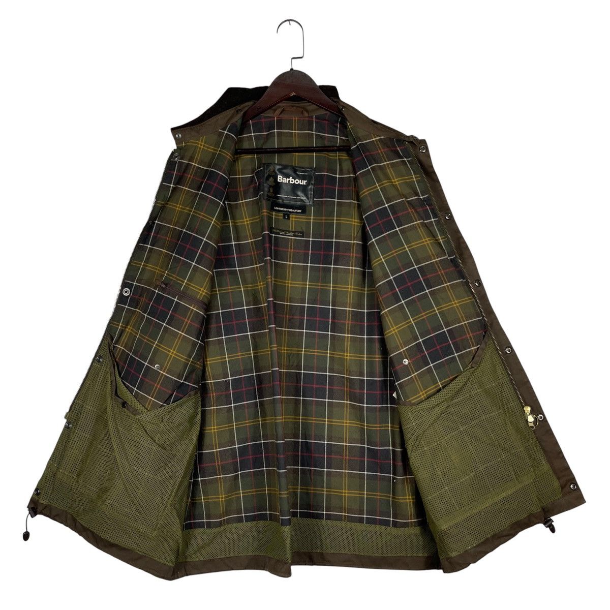 Barbour Vintage Barbour Beaufort Lightweight Jacket Size US L / EU 52-54 / 3 - 12 Thumbnail