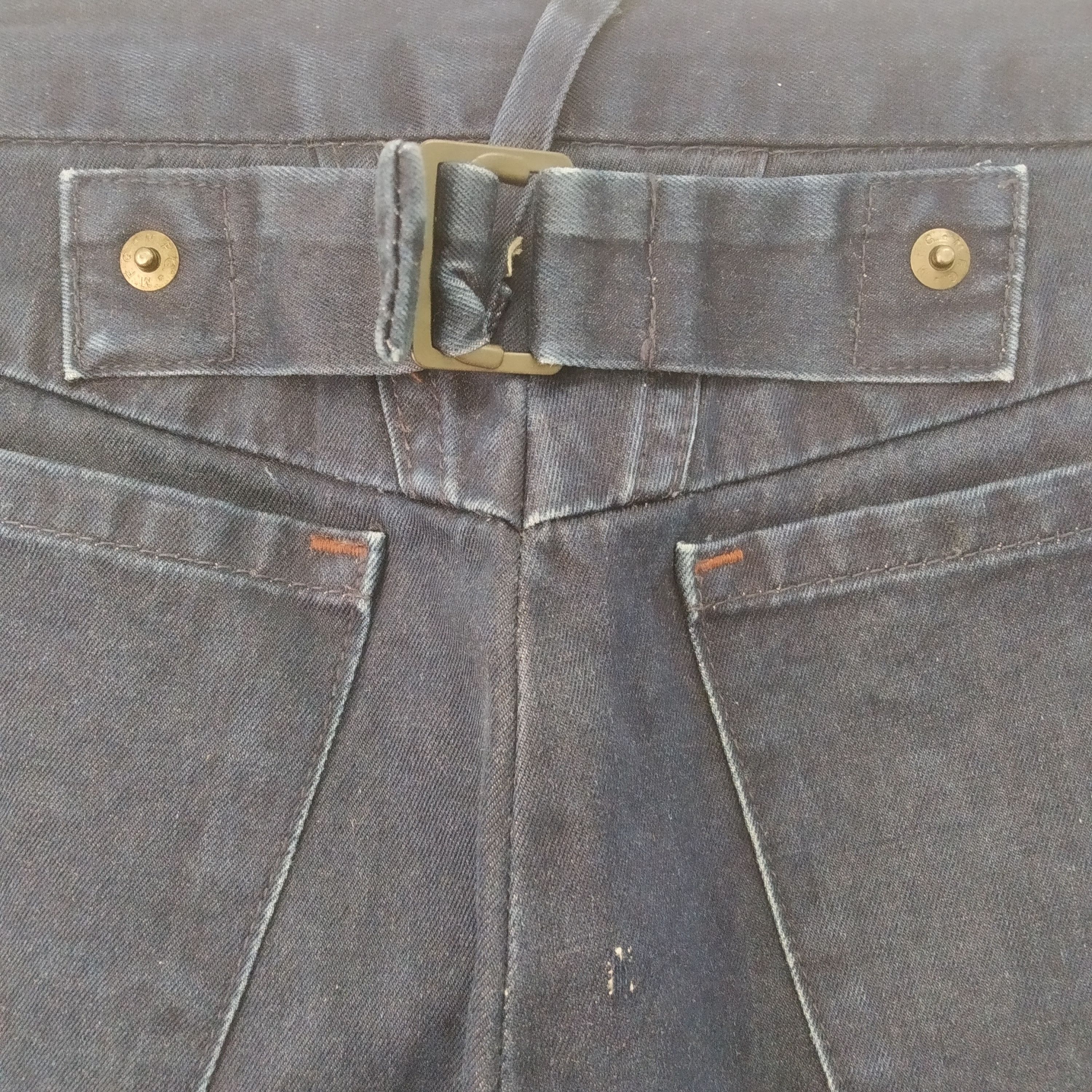 Japanese Brand Vintage Marithe Francois Girbaud Indigo Blue Japan Denim Size US 27 - 7 Thumbnail