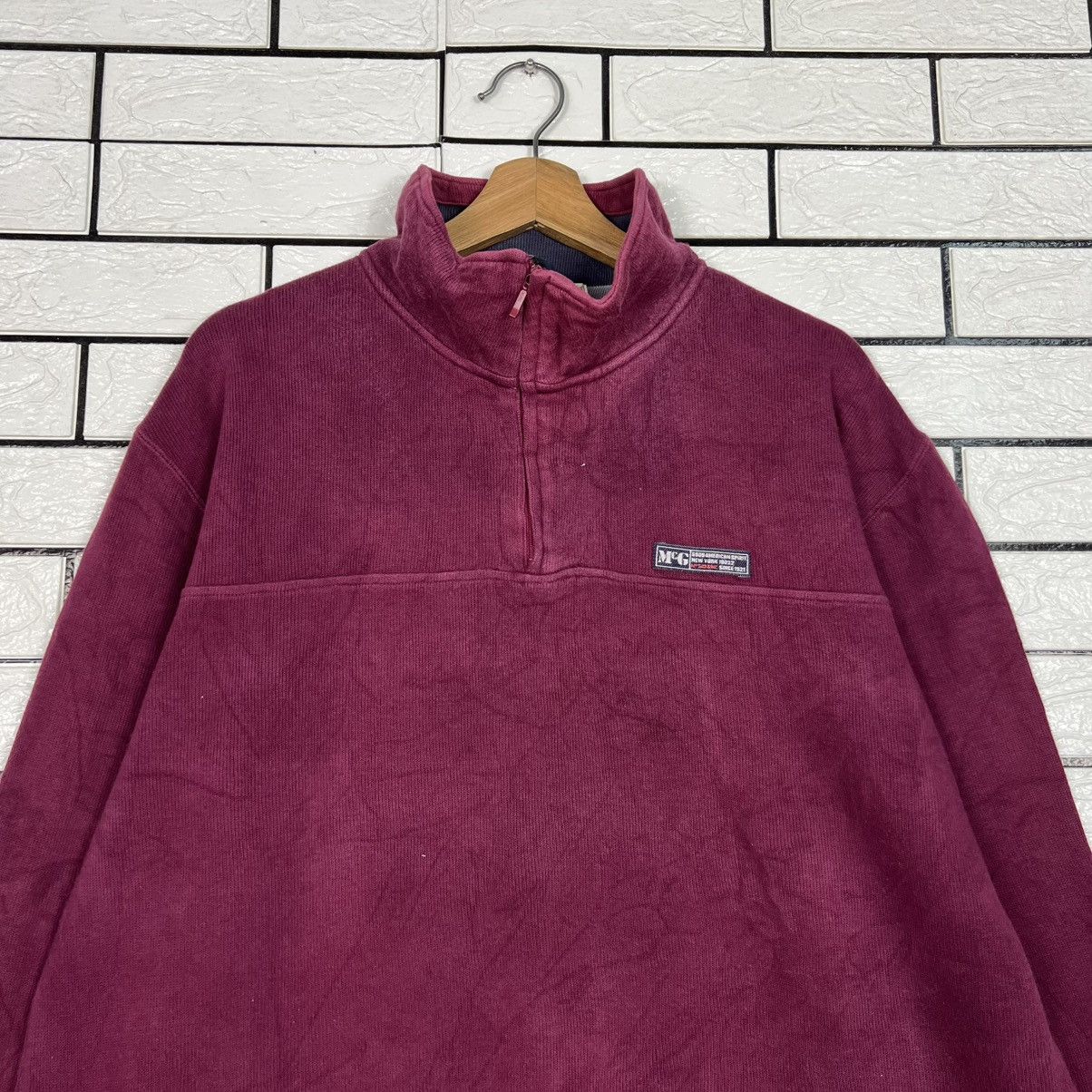 McGregor McGREGOR Half Zipper Turtleneck Pullover Sweater #4199-C192 Size US L / EU 52-54 / 3 - 2 Thumbnail