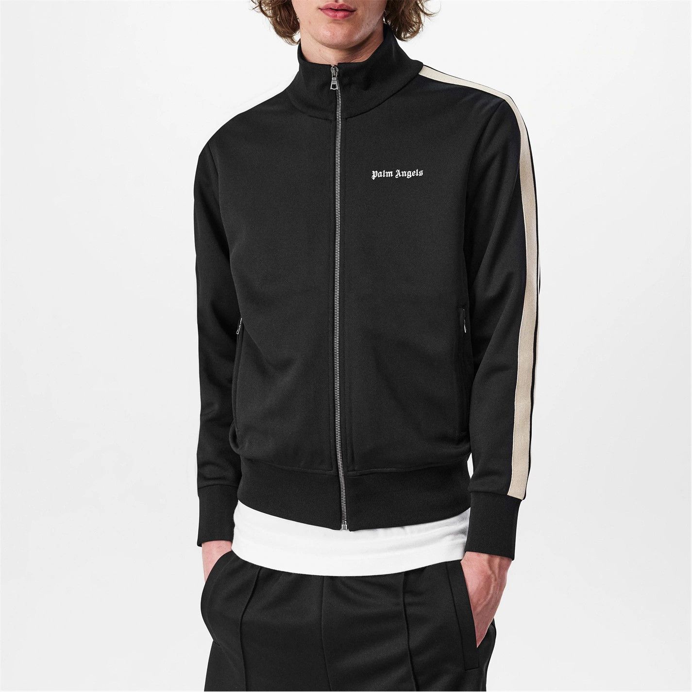 Palm Angels o1g2r1mq0426 Classic Tracksuit Jacket in Black Size US XS / EU 42 / 0 - 3 Thumbnail
