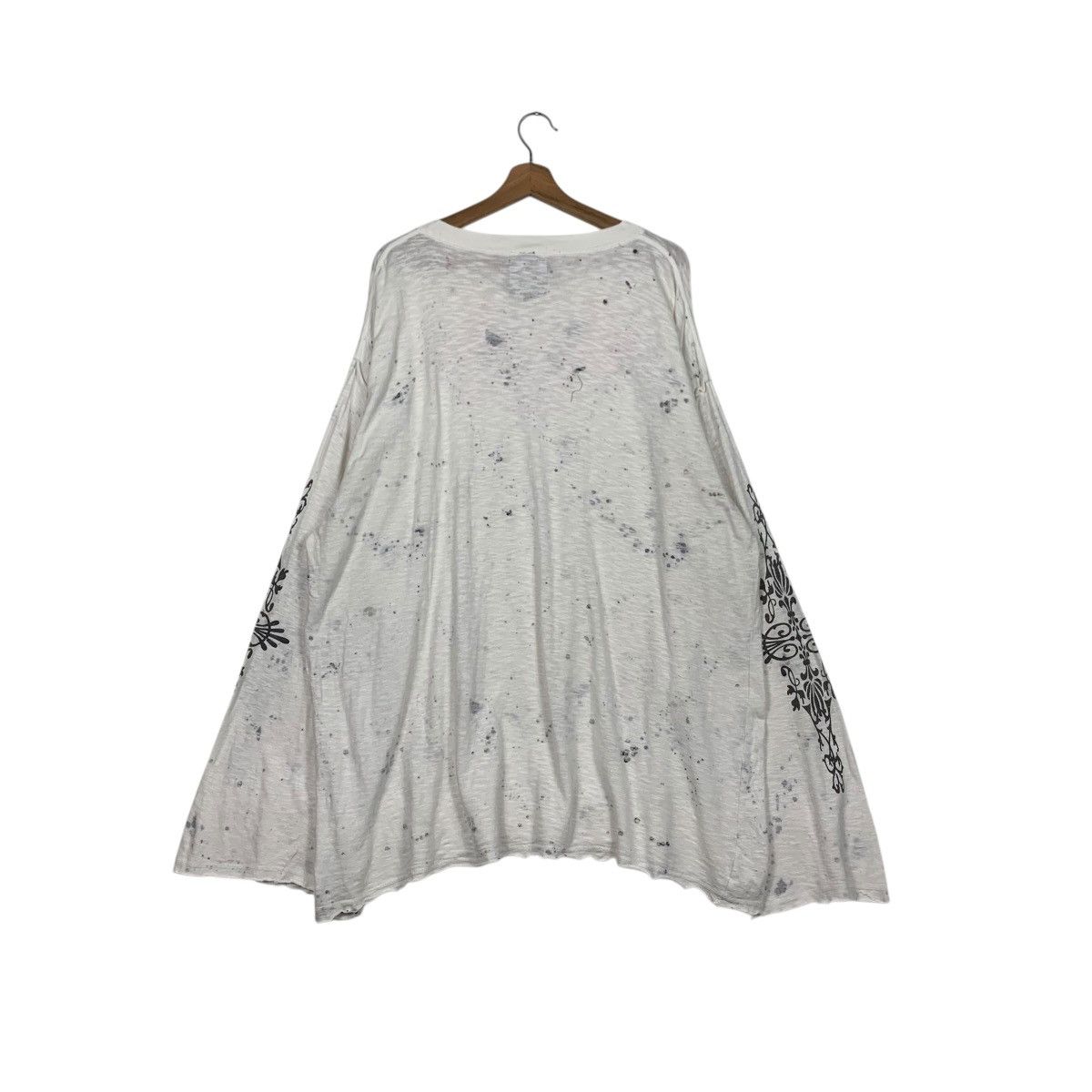 Japanese Brand PADROCK Trashed Style Oversized Sweater #2006-C87 Size US XXL / EU 58 / 5 - 7 Thumbnail