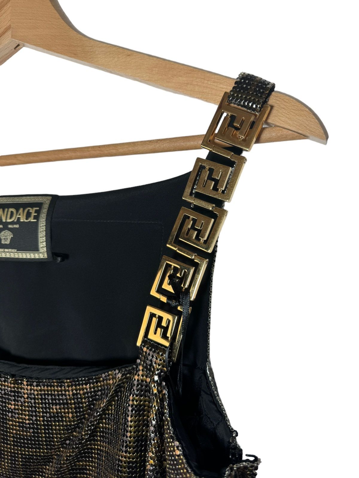 Fendi Fendace Metal Mesh Top Size S / US 4 / IT 40 - 2 Thumbnail