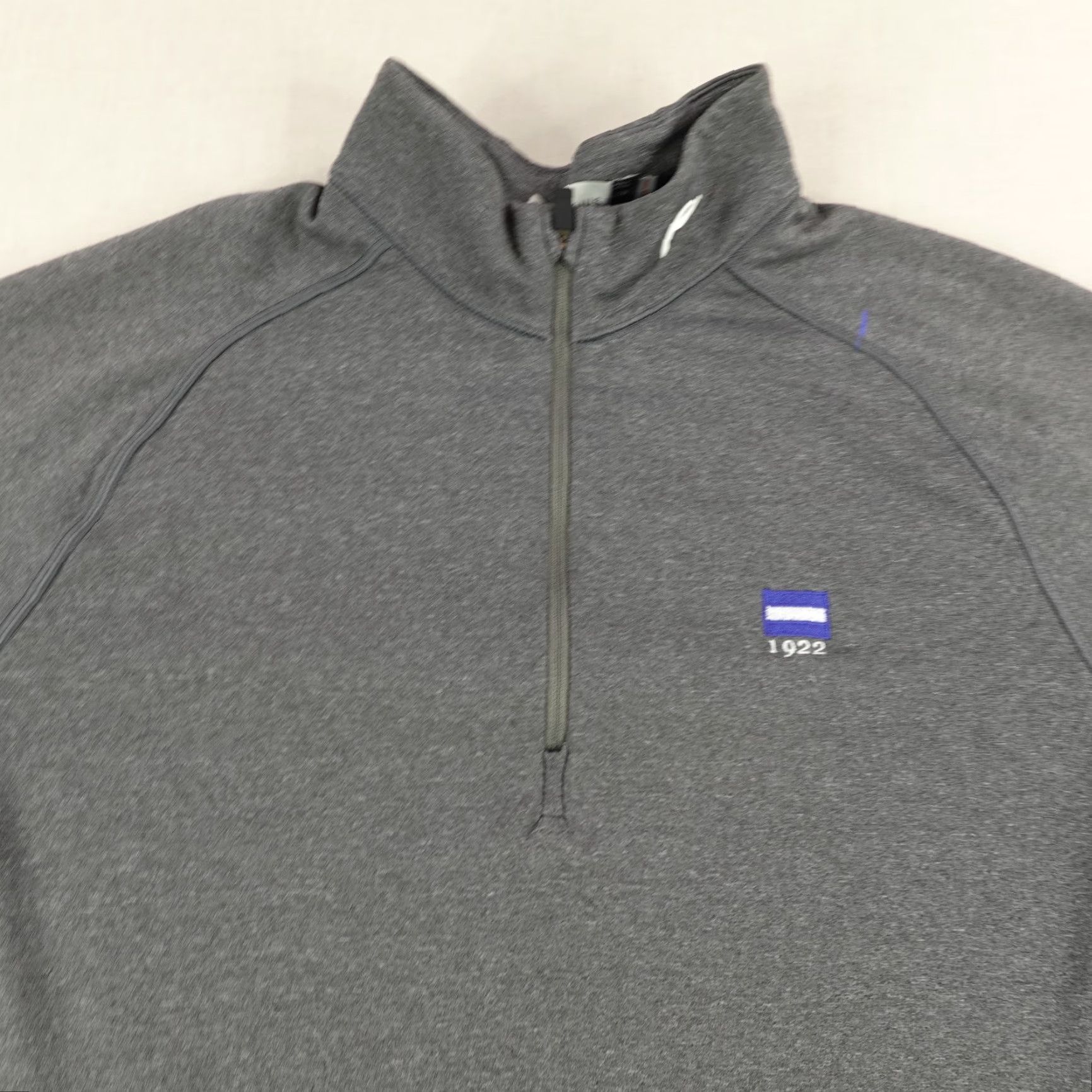 KJUS KJUS Mens Medium Gray 1/2 Zip Pullover Knit Lightweight Performance Sweater Golf Mock Neck Activewear Casual Workwear Shoes? Size US M / EU 48-50 / 2 - 2 Thumbnail