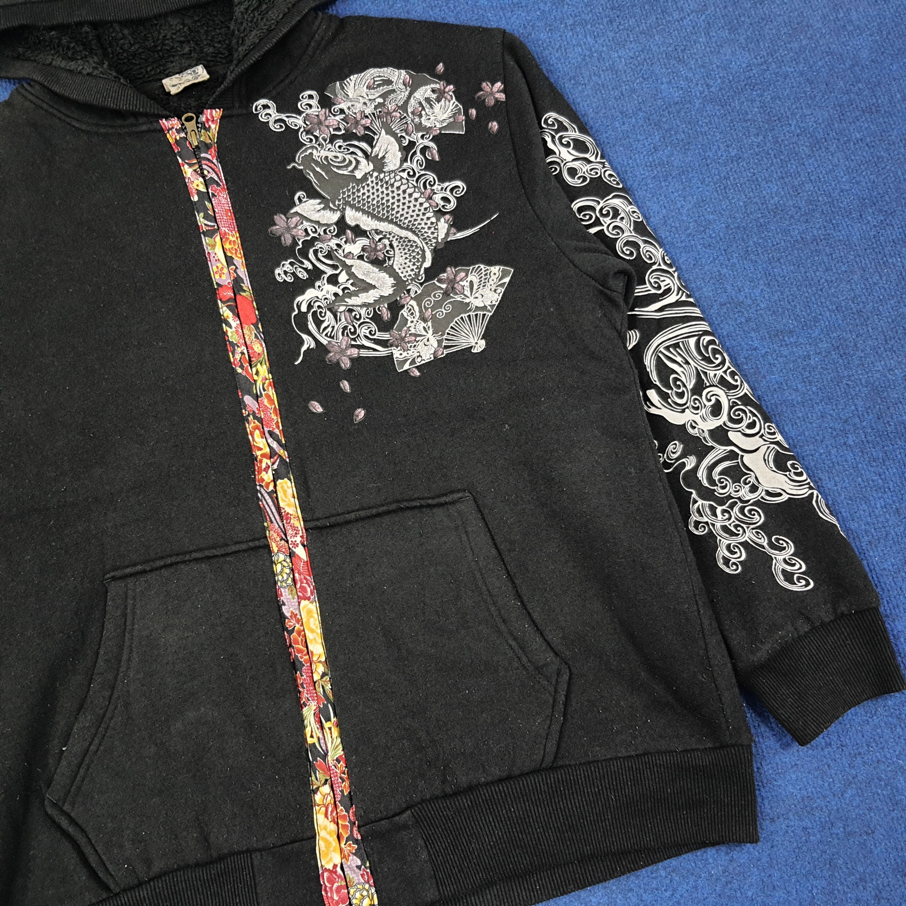 Vintage Vintage Cure All Japan Art Streetwear Zipper Hoodie C237N8 Size US L / EU 52-54 / 3 - 4 Thumbnail
