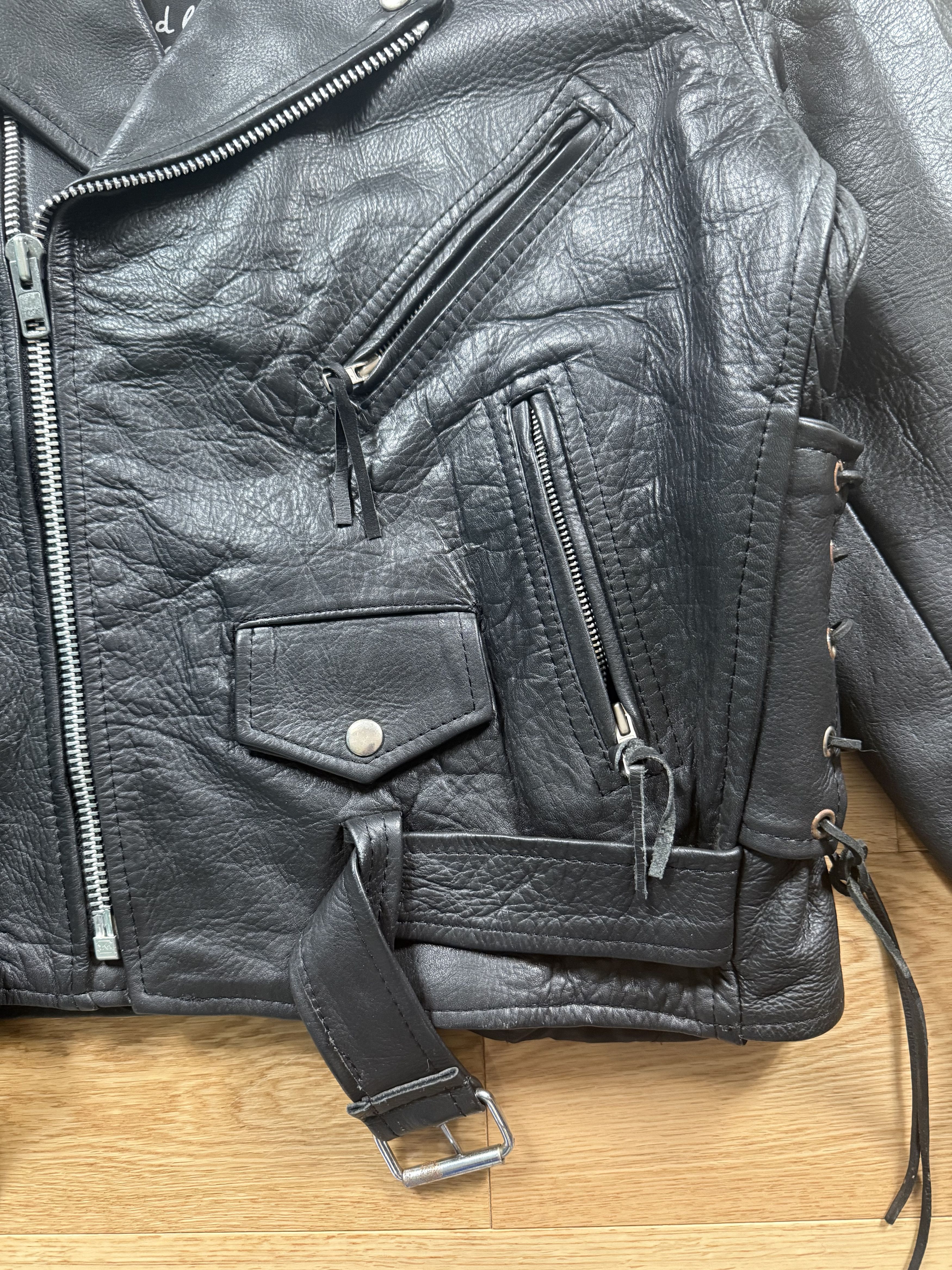 L.A. Roxx LA Roxx x Madonna 92 Leather Perfecto Jacket 80s 90s Vintage Size US L / EU 52-54 / 3 - 7 Thumbnail