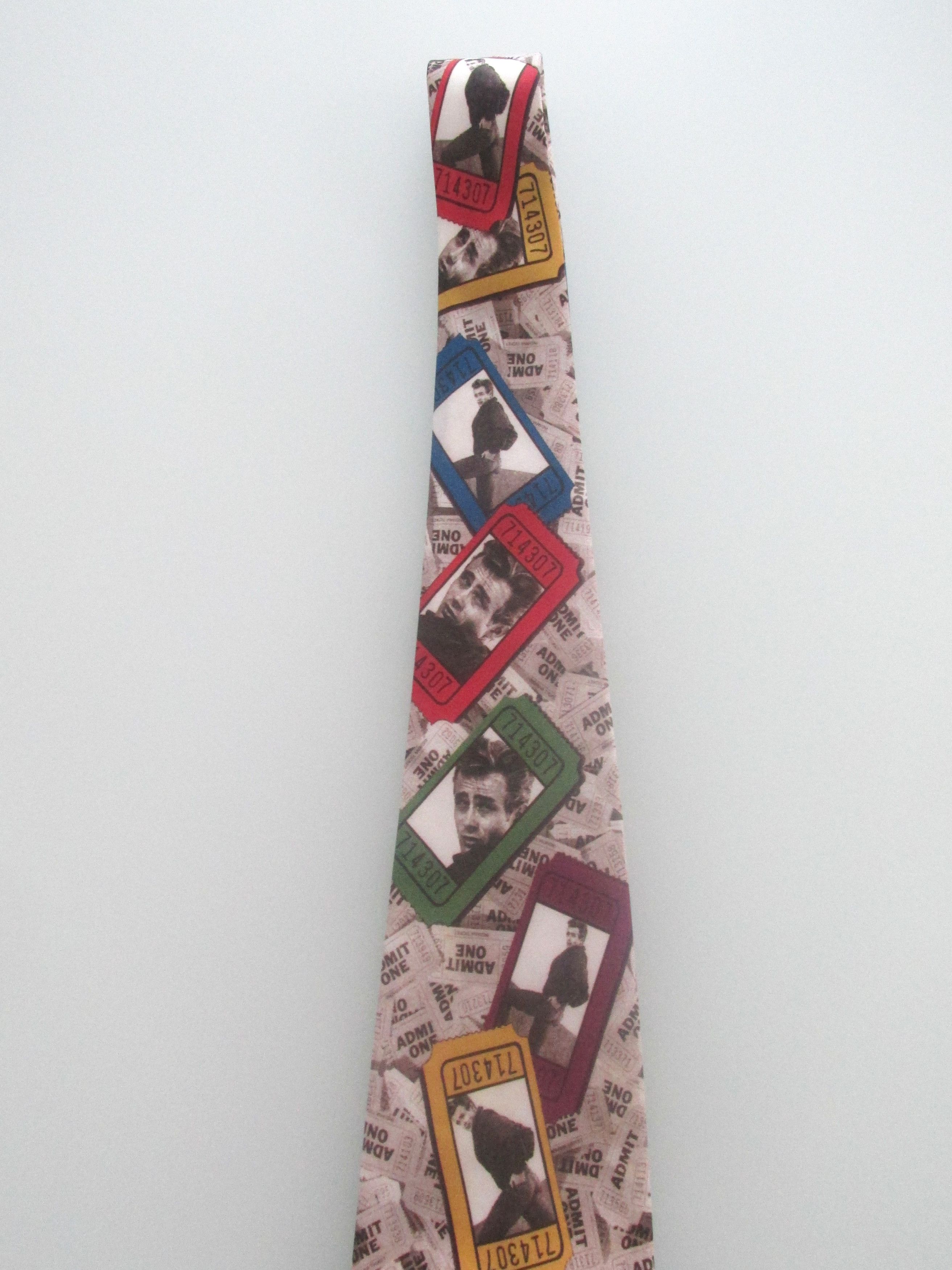 Ralph Marlin James Dean Vintage (NWOT) Men's Tie Size ONE SIZE - 3 Thumbnail