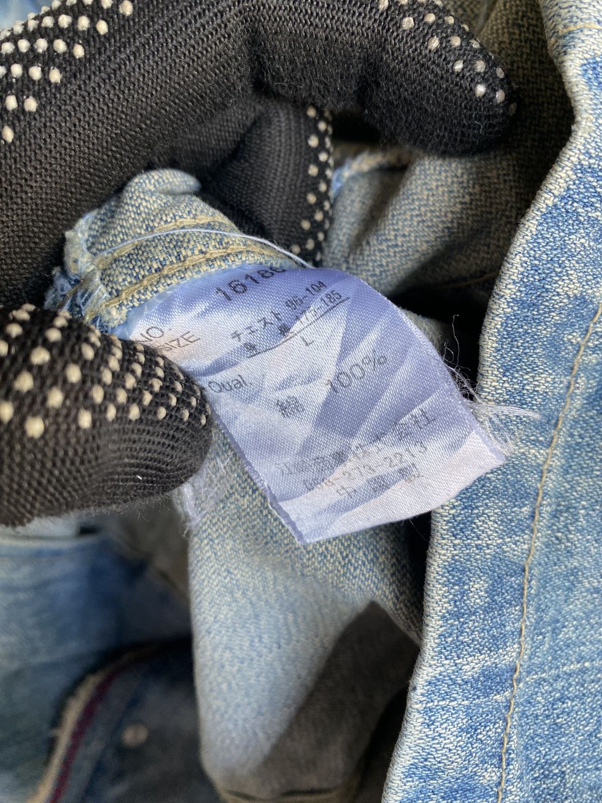 Japanese Brand Point Loma Vintage Denim Blazer Jacket | Distressed Washed Size US M / EU 48-50 / 2 - 11 Thumbnail