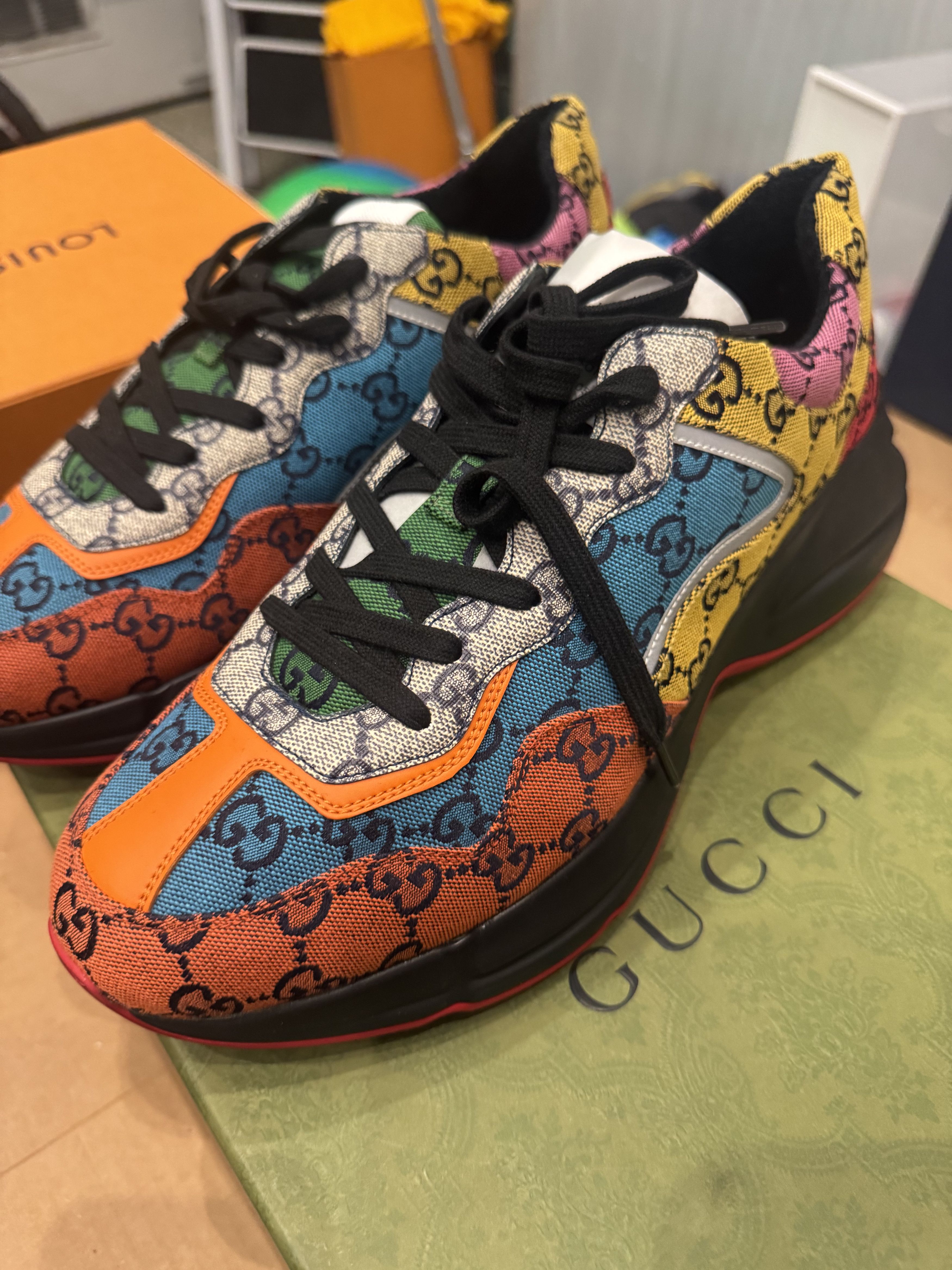 Gucci Gucci Rython Size US 11 / EU 44 - 1 Thumbnail