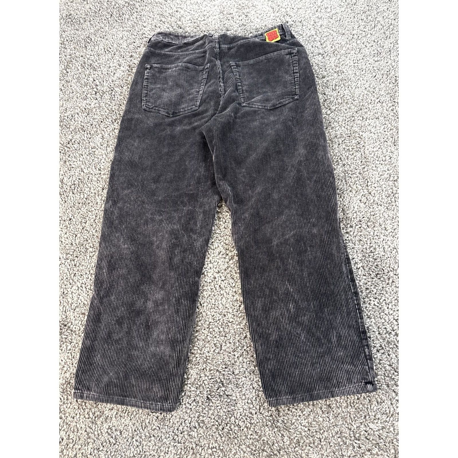 Empyre VINTAGE Empyre Pants Men's 33x29 Corduroy Black Relaxed Straight 5-Pocket // 90s City College Retro Outdoor Baggy Skate Y2K Mens Size US 33 - 7 Thumbnail