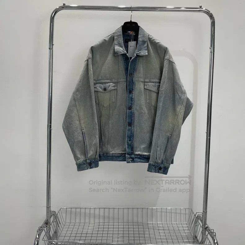 Balenciaga Balenciaga Washed old jacket Size US S / EU 44-46 / 1 - 1 Thumbnail