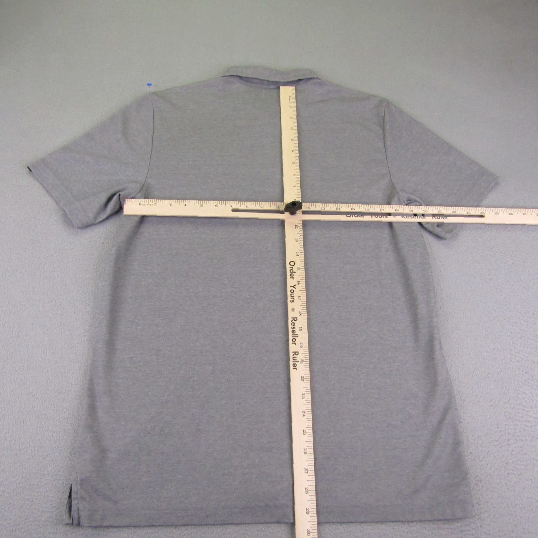 TravisMathew Travis Mathew Polo Shirt Mens Large Gray Performance Golf Pima Cotton Blend Short Sleeve Outdoor Sports Size US L / EU 52-54 / 3 - 5 Thumbnail