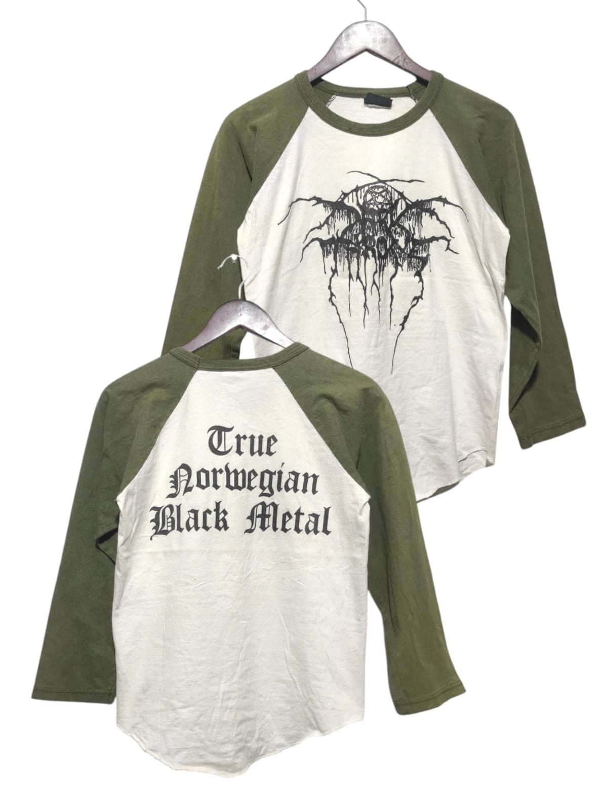 Band Tees True Norwegian black metal Raglan tee Size US S / EU 44-46 / 1 - 1 Thumbnail