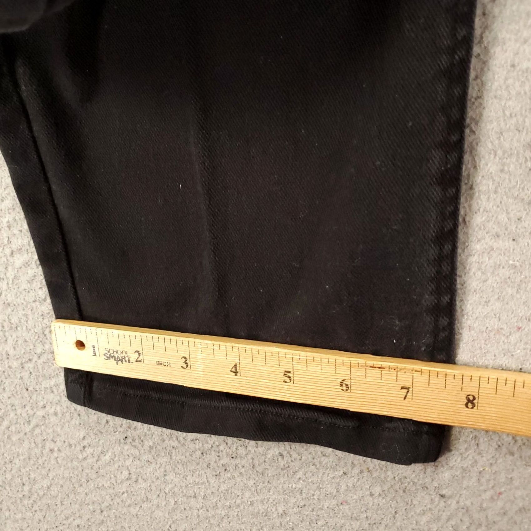 Ralph Lauren Ralph Lauren Black Jeans Womens Size 14 35x28 Denim Stretch 5-Pocket City Classic Straight Regular Womens Size 36" / US 14 / IT 50 - 5 Thumbnail