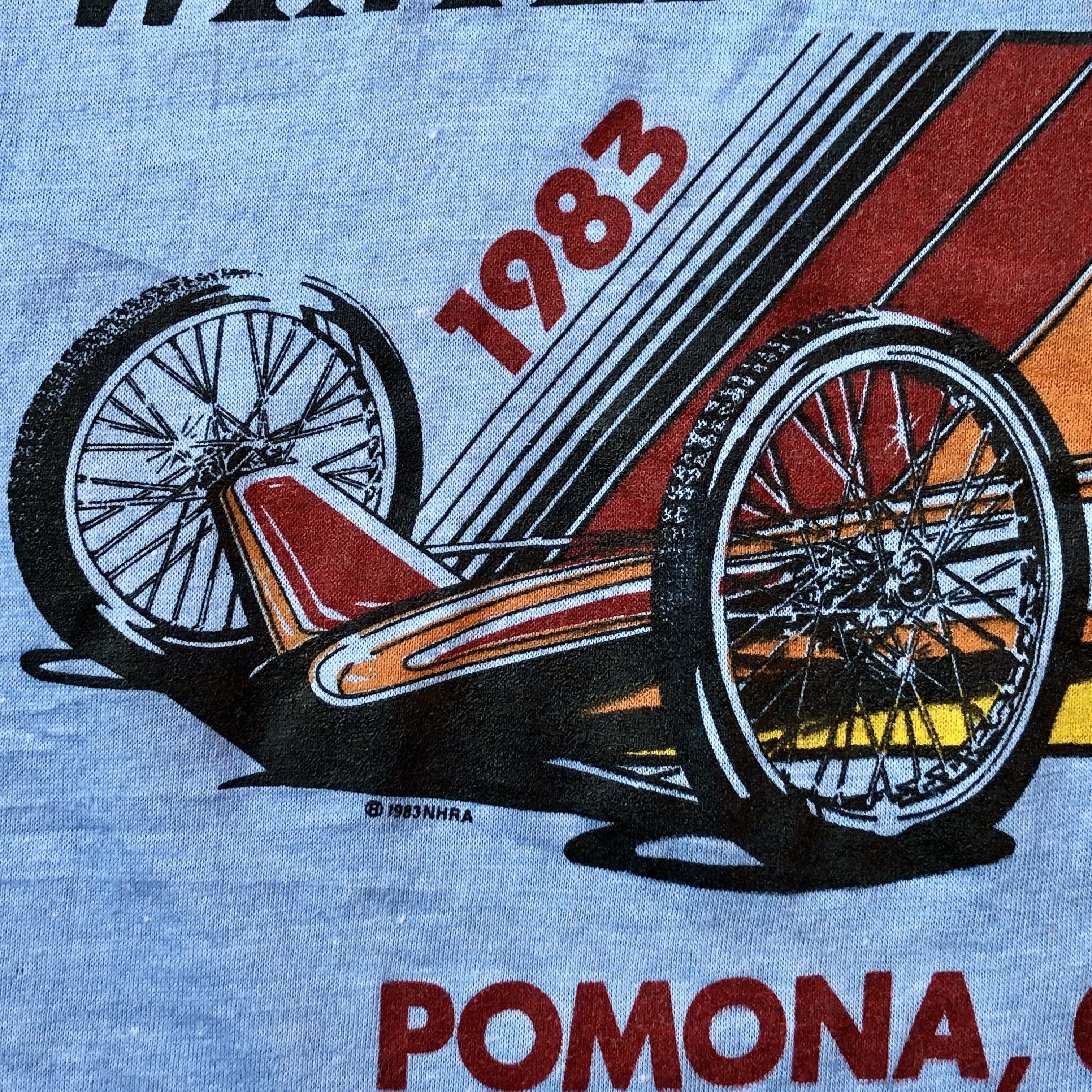 Vintage VTG 80s NHRA T-shirt Size US M / EU 48-50 / 2 - 5 Thumbnail