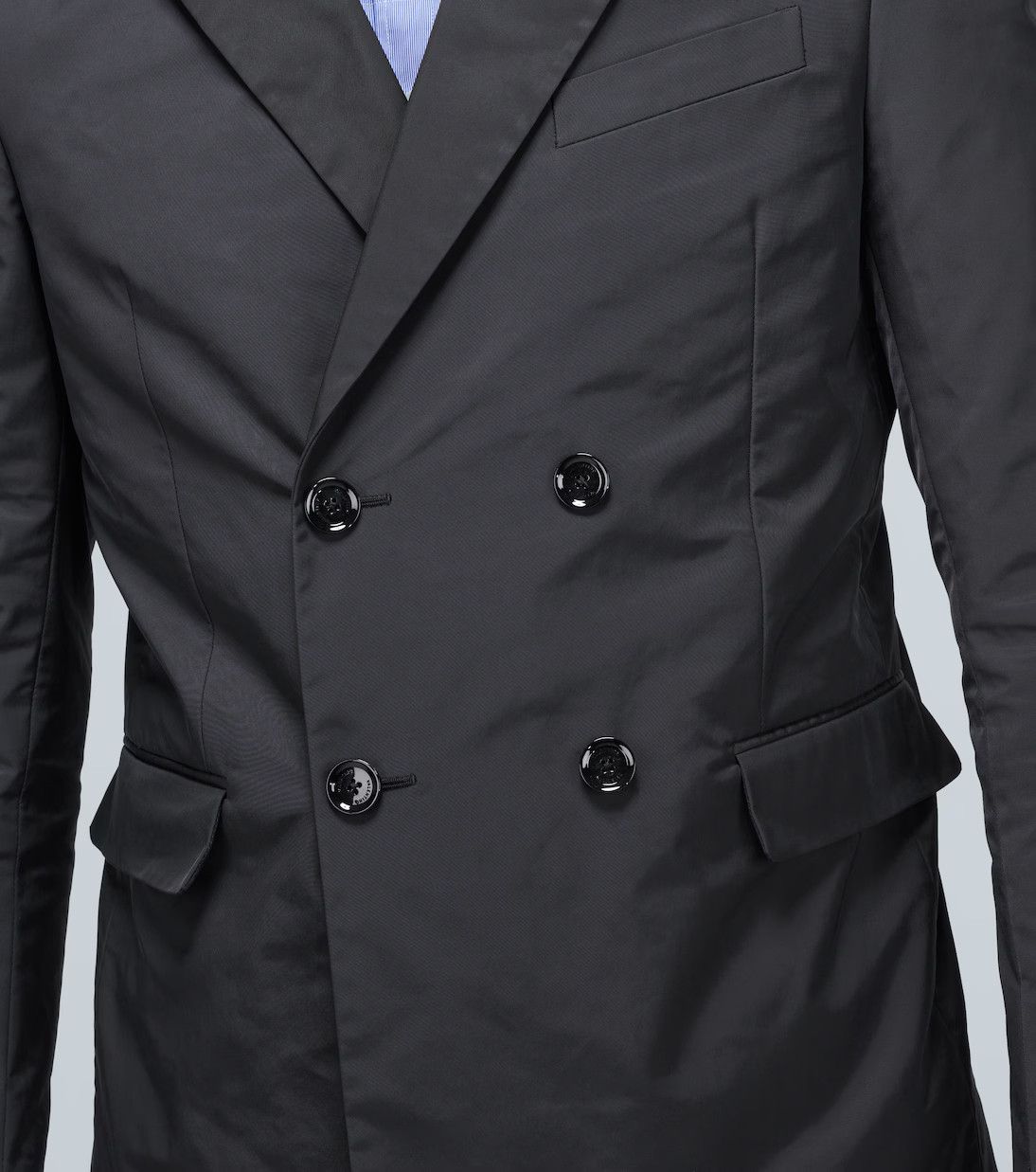 Valentino o1y0525 Blazer in Gray Size US M / EU 48-50 / 2 - 2 Thumbnail