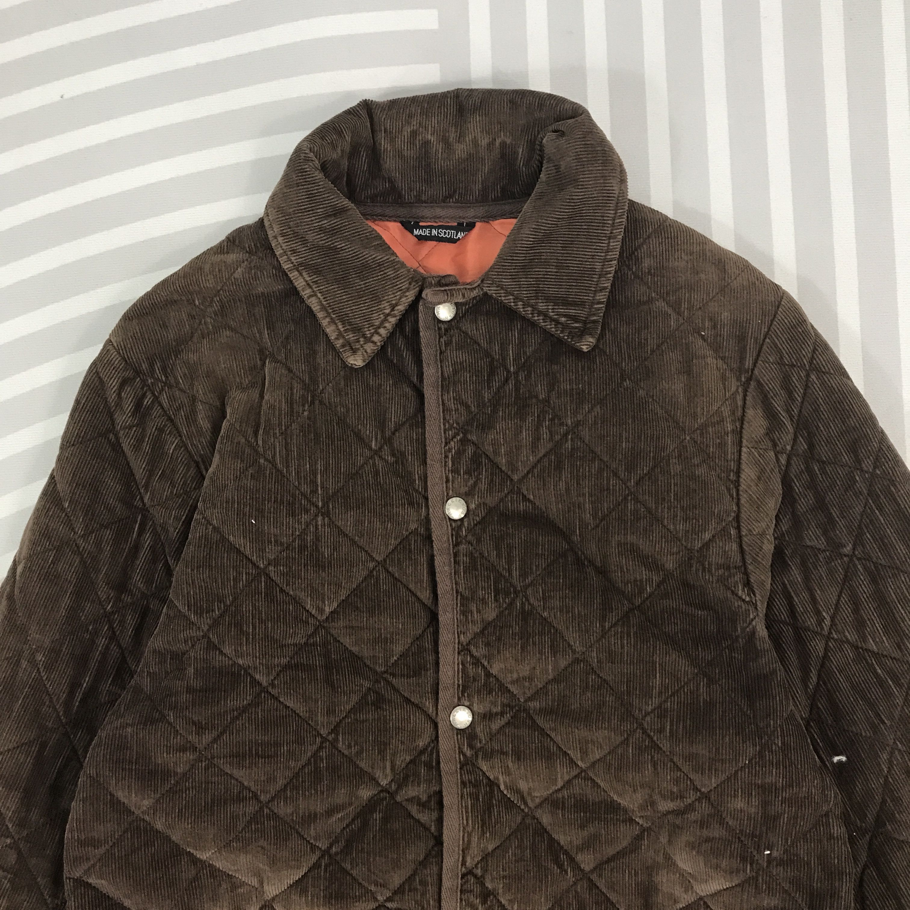 Mackintosh Vintage Mackintosh corduroy snap button Jacket Size US L / EU 52-54 / 3 - 2 Thumbnail