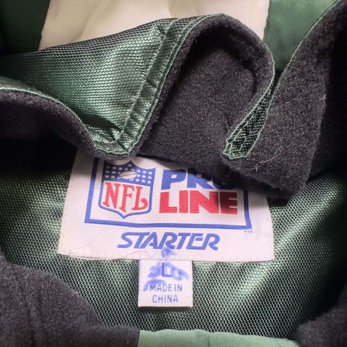 Starter Vintage New York Jets jacket Size US L / EU 52-54 / 3 - 6 Thumbnail