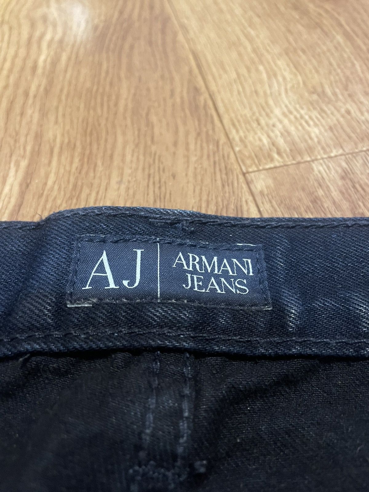 Armani Armani Black Jeans Size US 32 / EU 48 - 4 Thumbnail