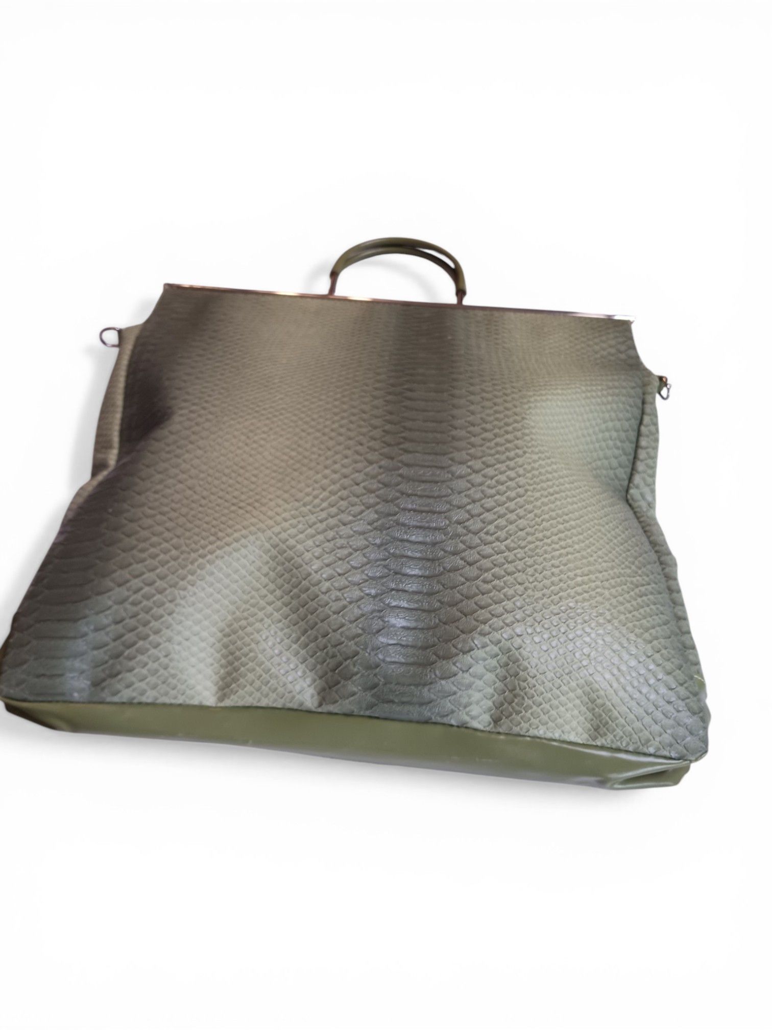 Mario Valentino Mario Valentino Green Embossed Tote Bag Size ONE SIZE - 4 Thumbnail